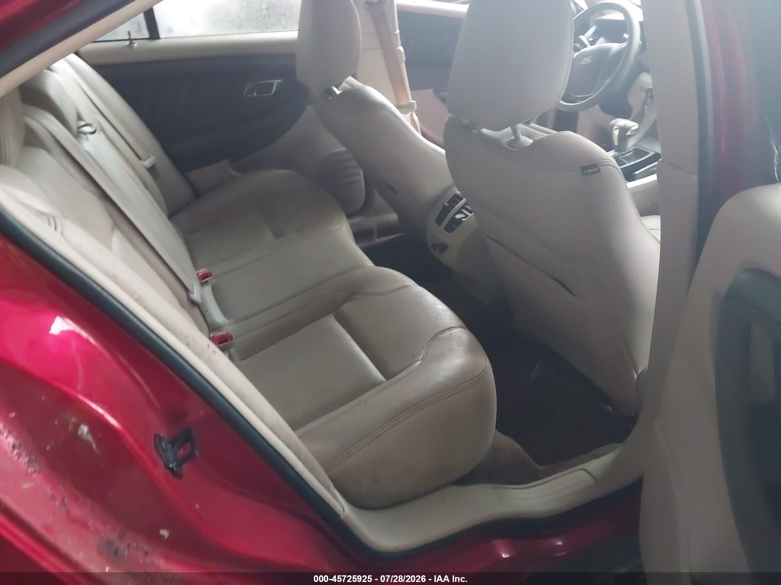 2011 Ford Taurus Sel Red vin: 1FAHP2HW1BG123244