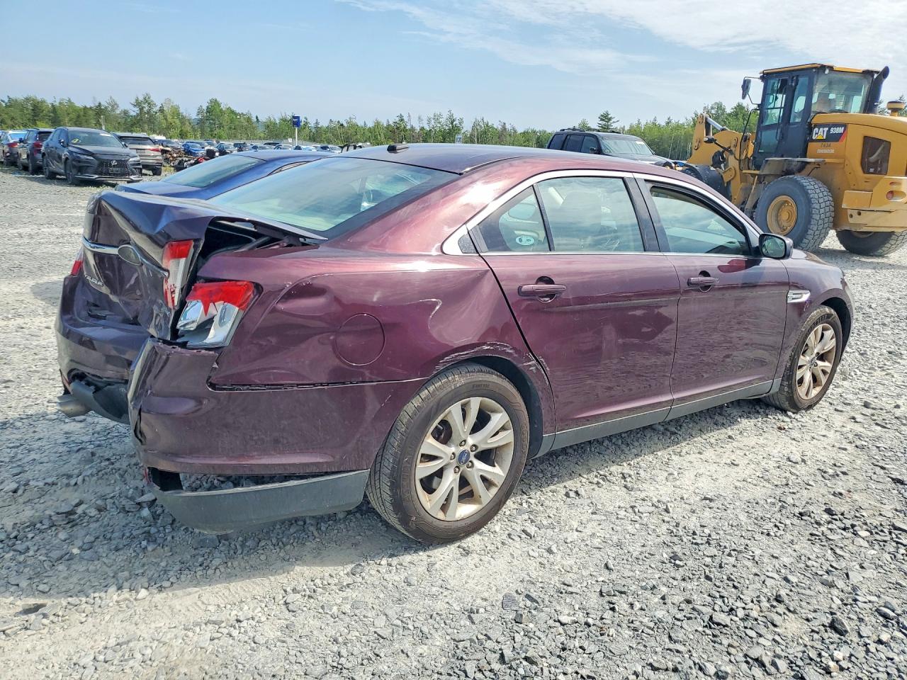 2011 Ford Taurus Sel Burgundy vin: 1FAHP2HW2BG181444