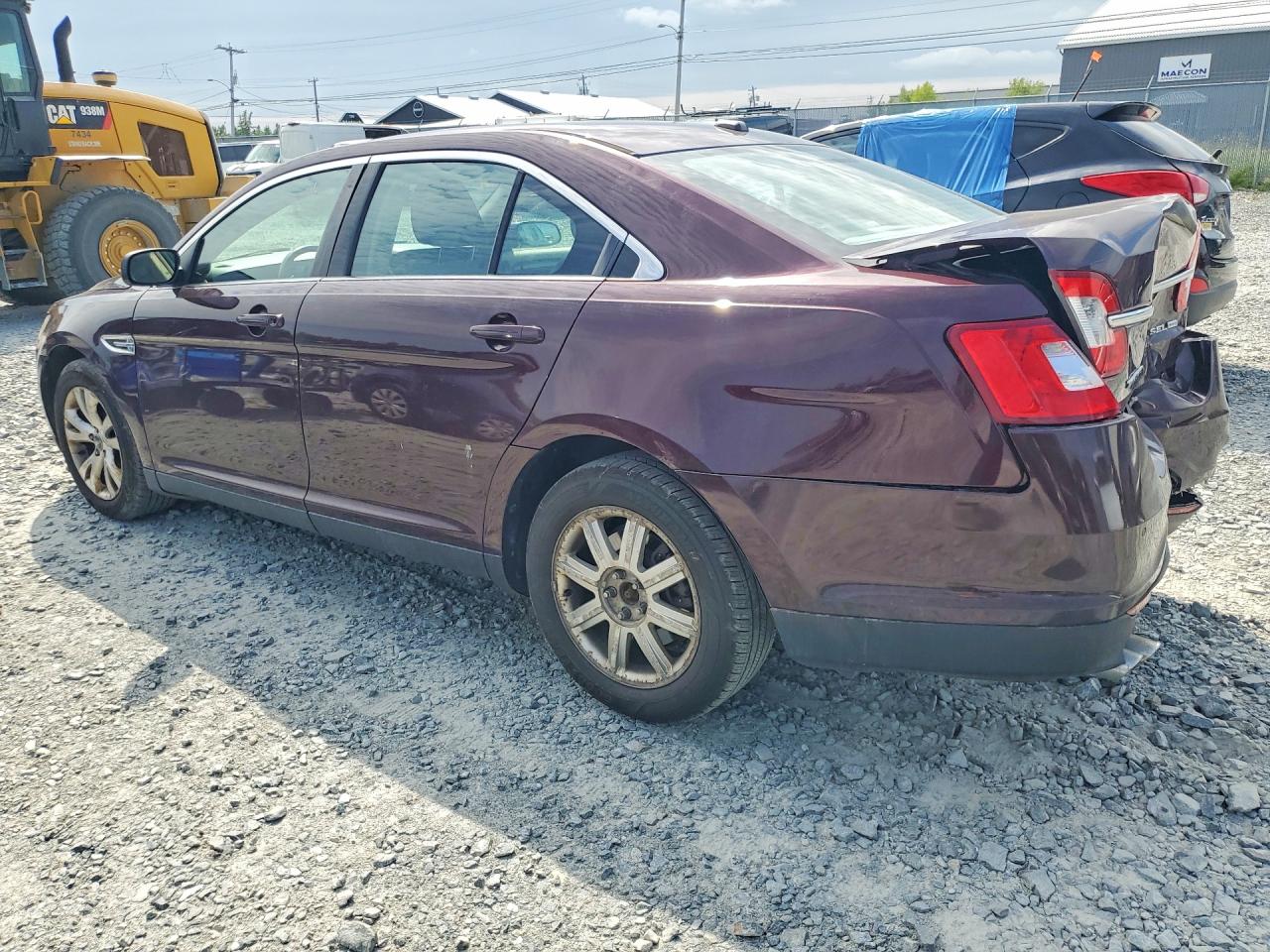 2011 Ford Taurus Sel Burgundy vin: 1FAHP2HW2BG181444