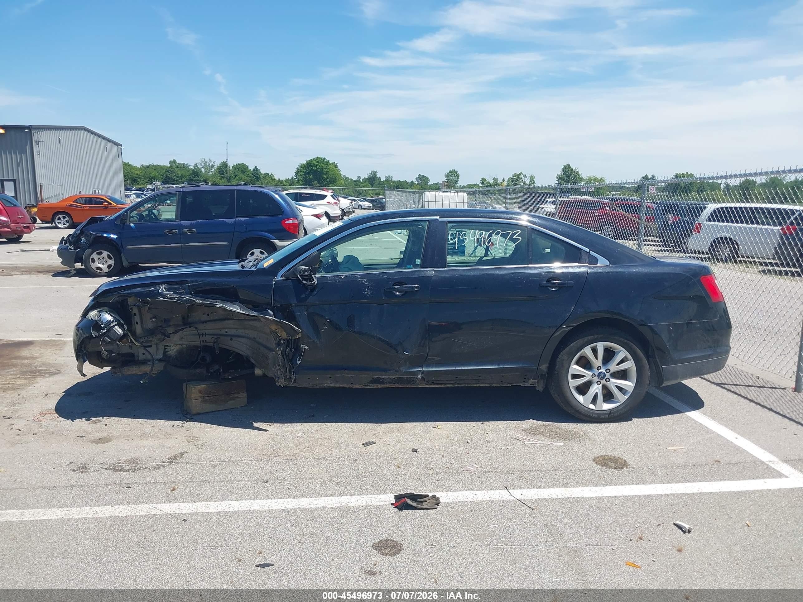 2012 Ford Taurus Sel Black vin: 1FAHP2HW2CG109743