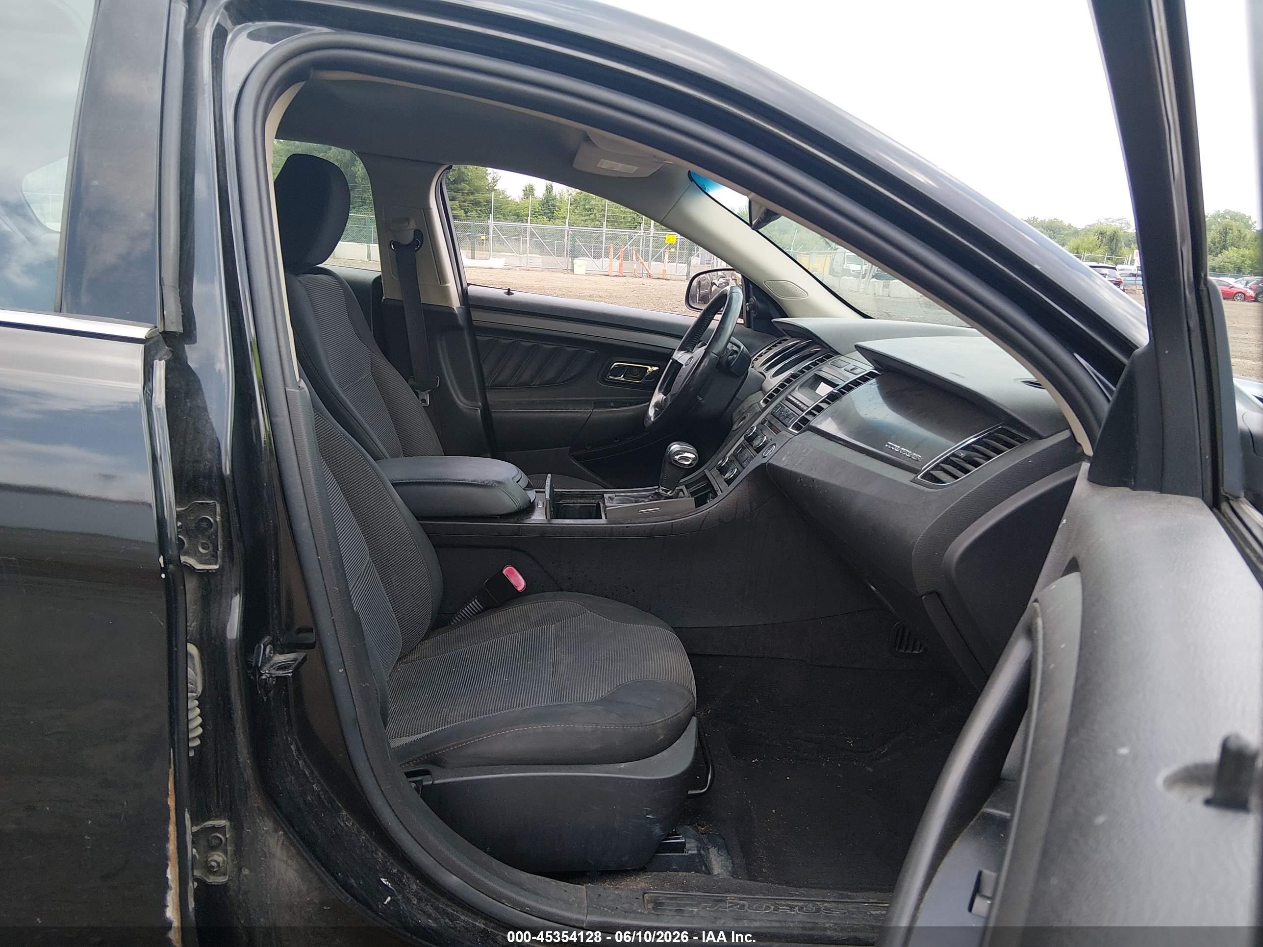 2010 Ford Taurus Sel Black vin: 1FAHP2HW3AG132347