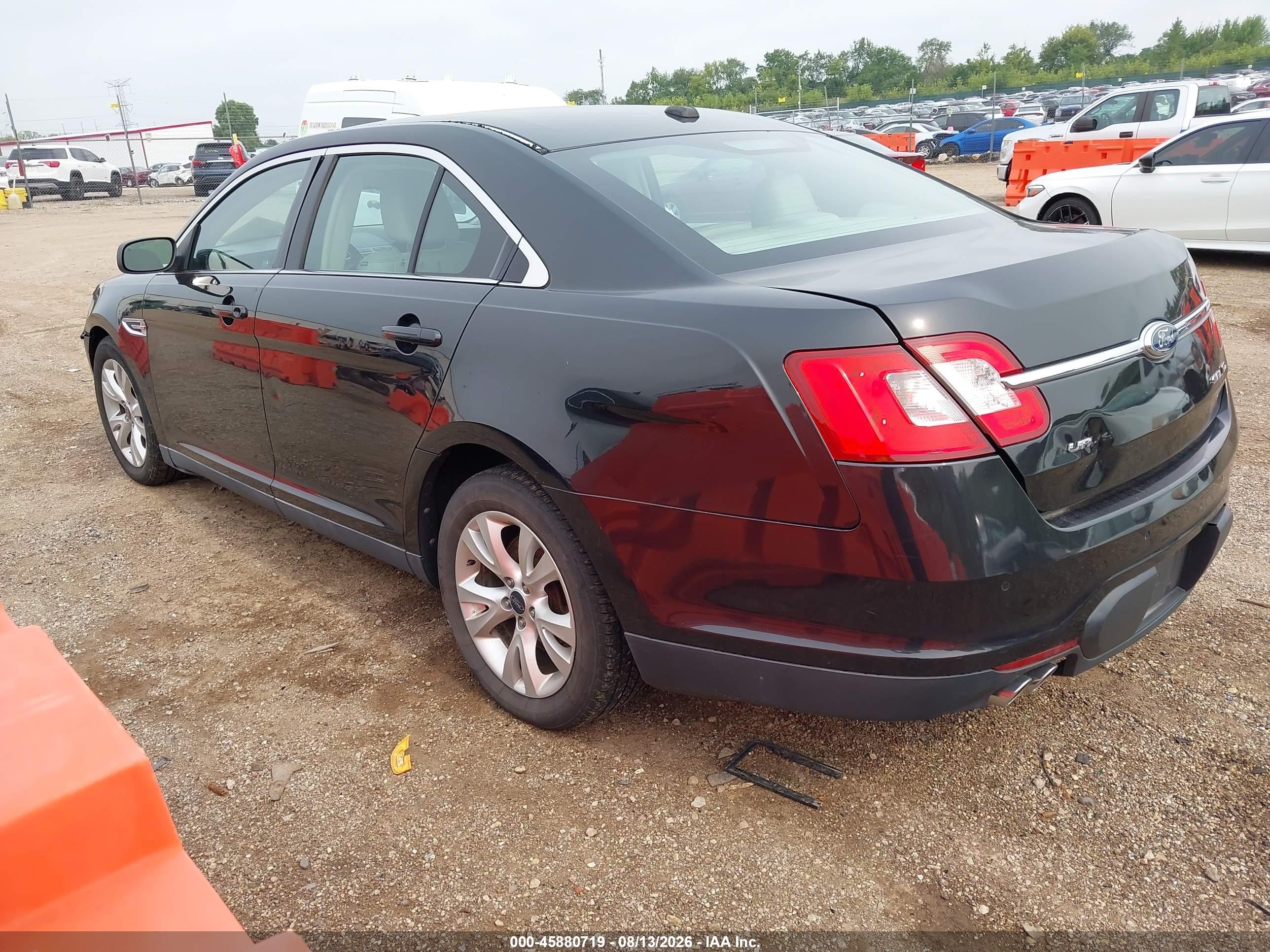 2010 Ford Taurus Sel Черный vin: 1FAHP2HW3AG162609