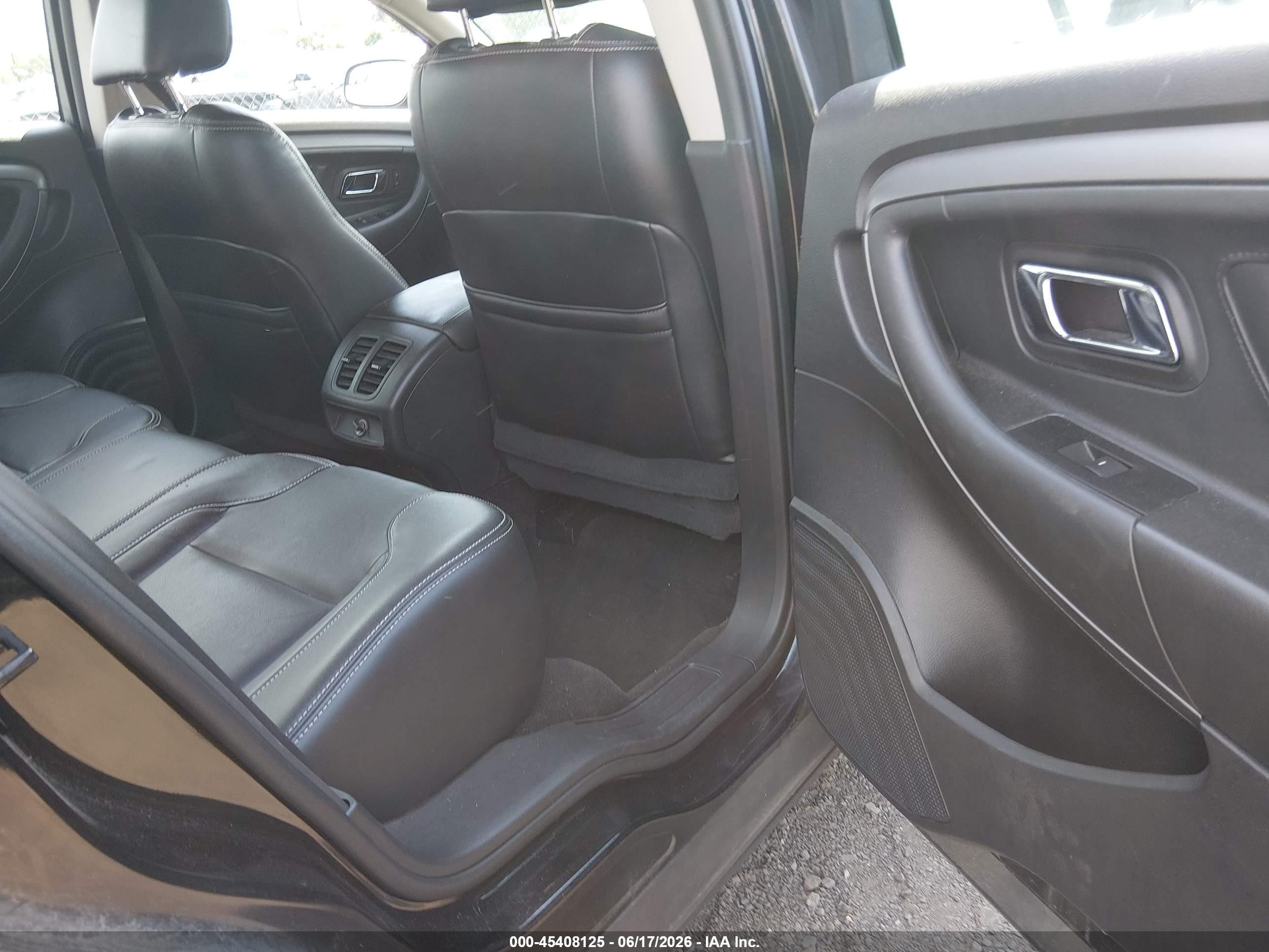 2012 Ford Taurus Sel Black vin: 1FAHP2HW3CG137213