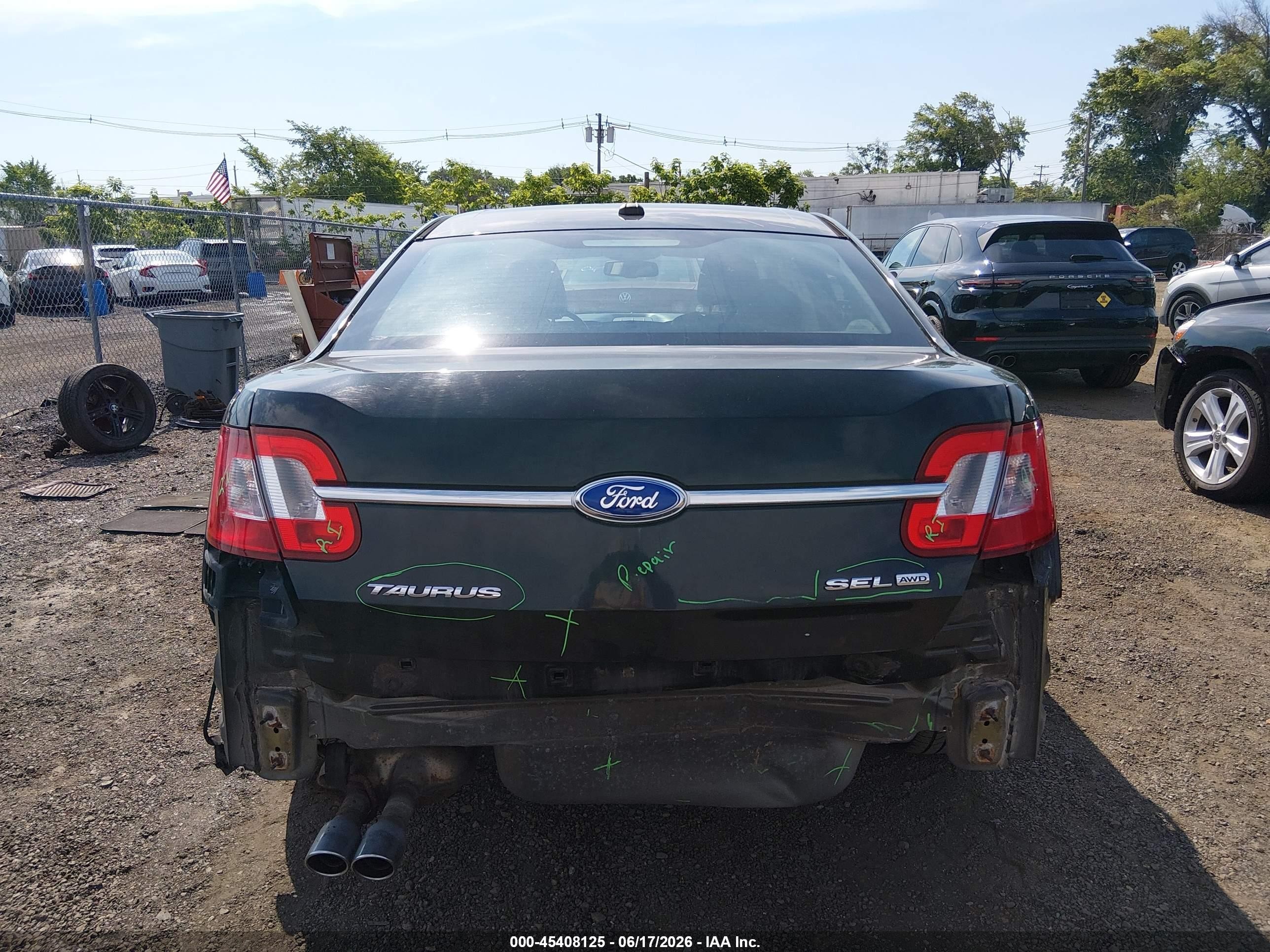 2012 Ford Taurus Sel Black vin: 1FAHP2HW3CG137213