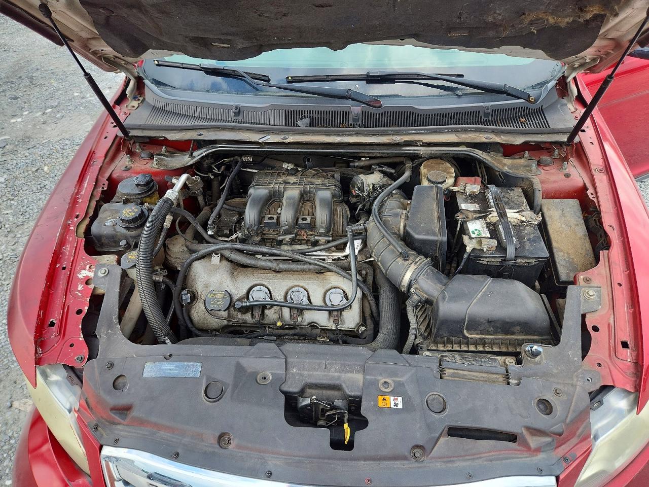 2012 Ford Taurus Sel Красный vin: 1FAHP2HW4CG116676