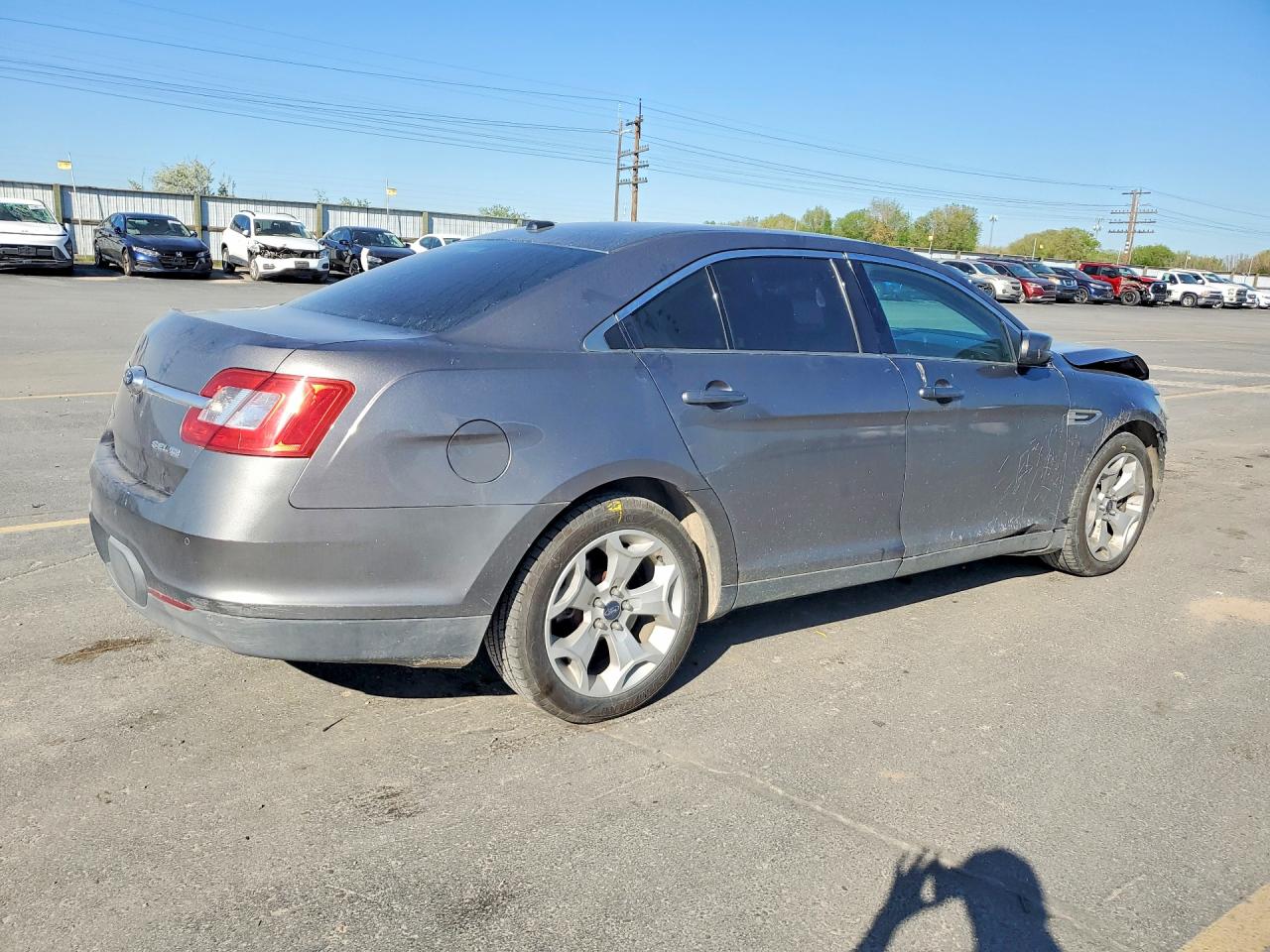2012 Ford Taurus Sel Серый vin: 1FAHP2HW5CG139223
