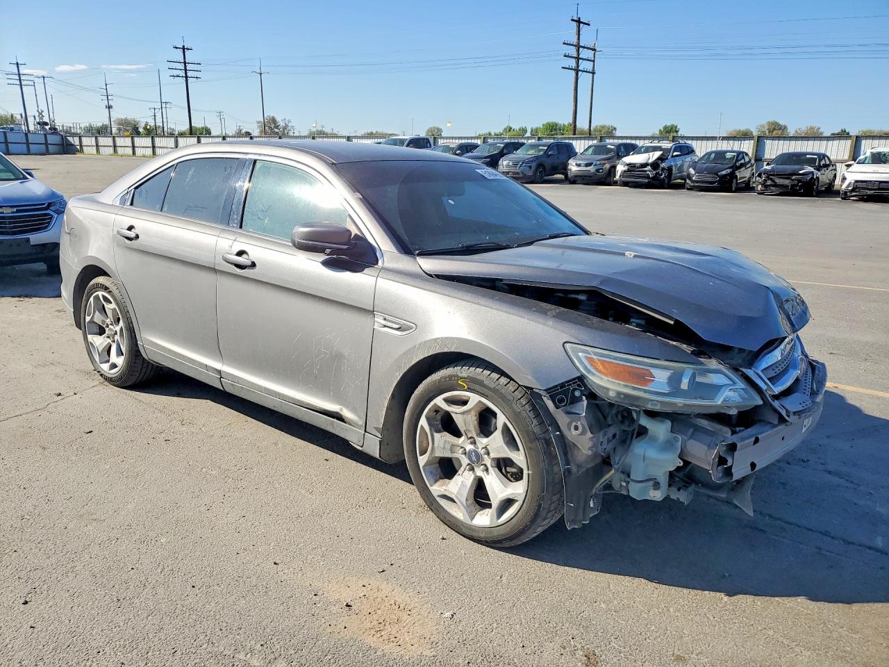 2012 Ford Taurus Sel Серый vin: 1FAHP2HW5CG139223
