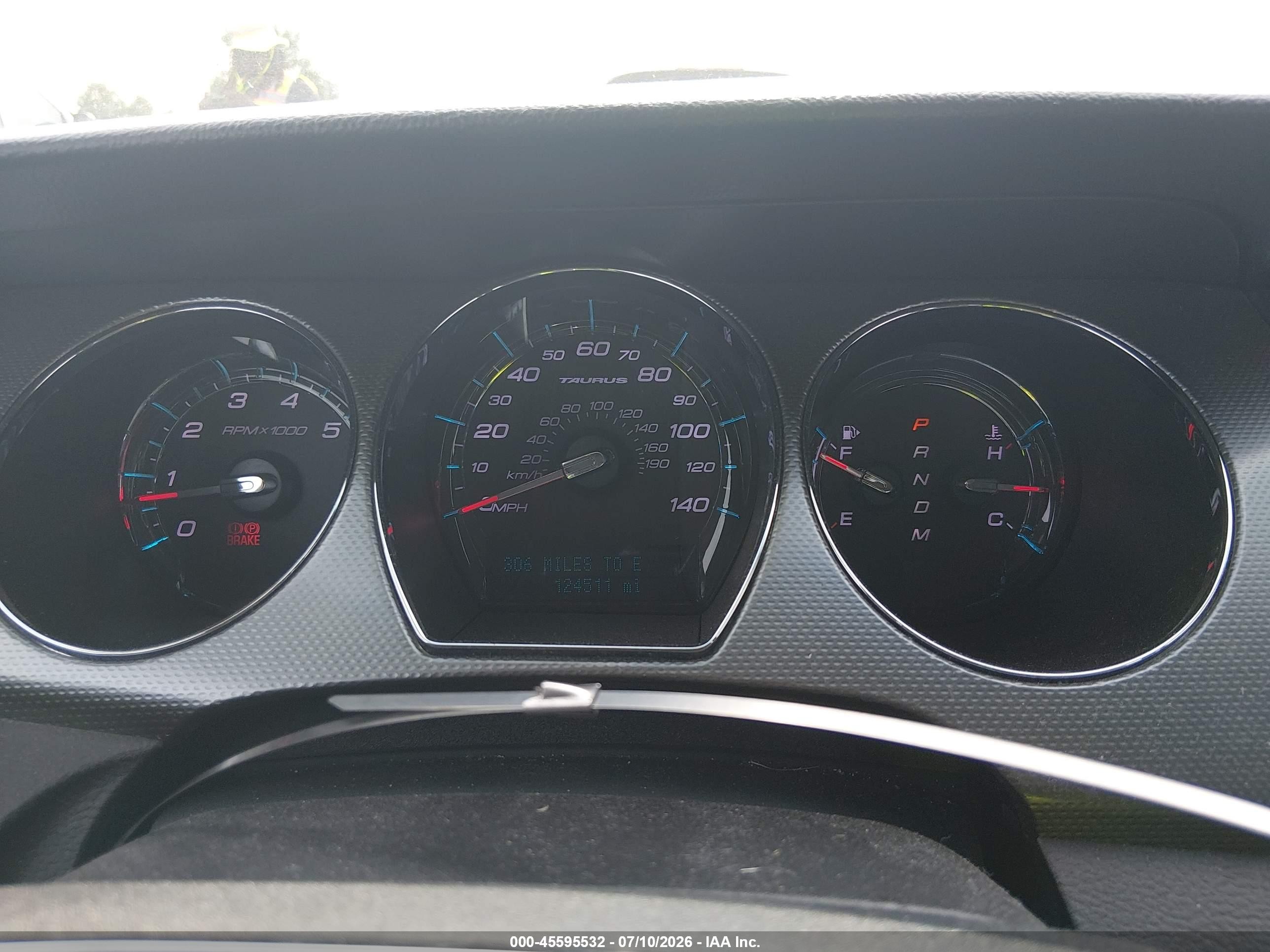 2012 Ford Taurus Sel Gray vin: 1FAHP2HW6CG136296