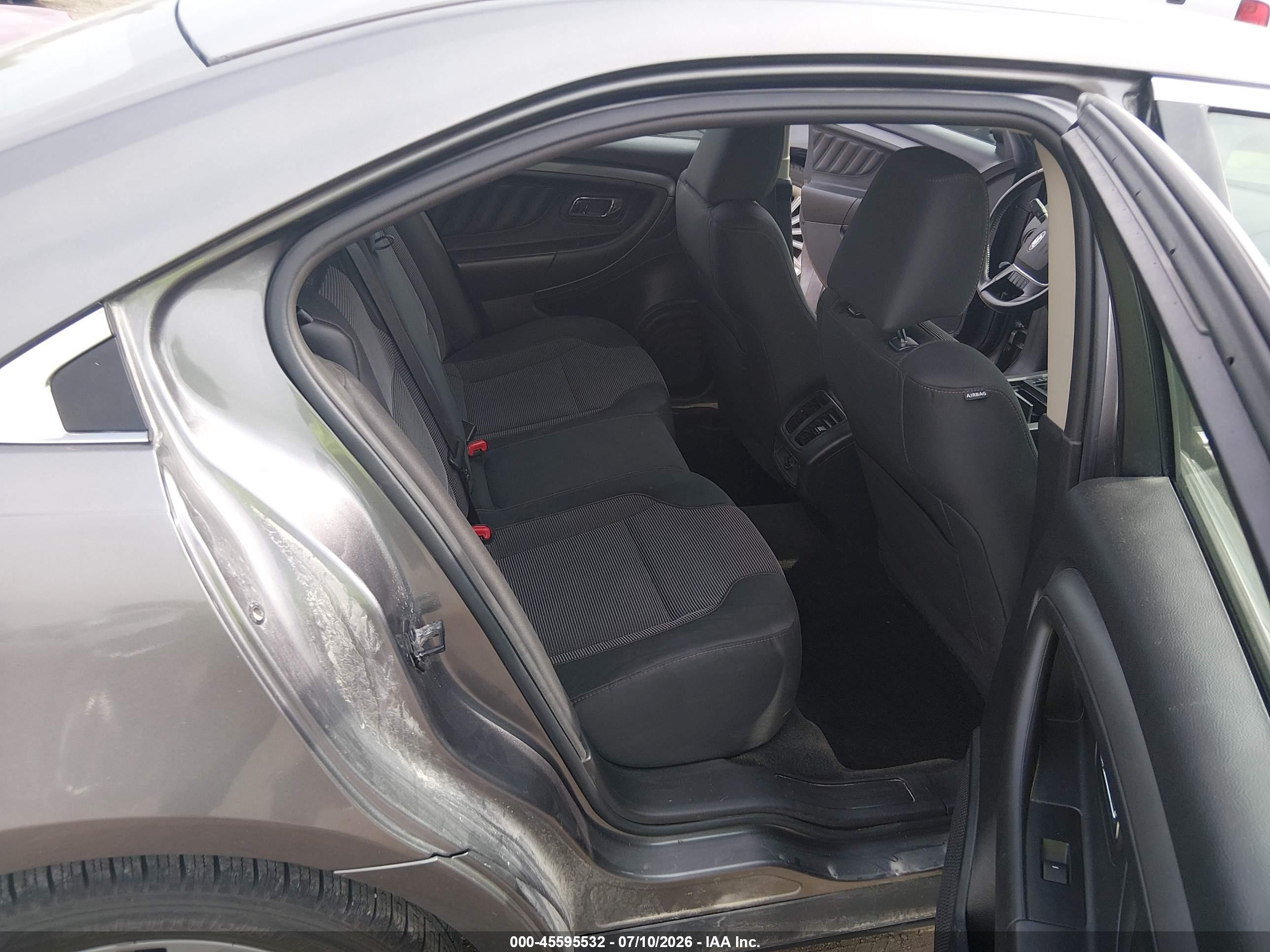 2012 Ford Taurus Sel Gray vin: 1FAHP2HW6CG136296