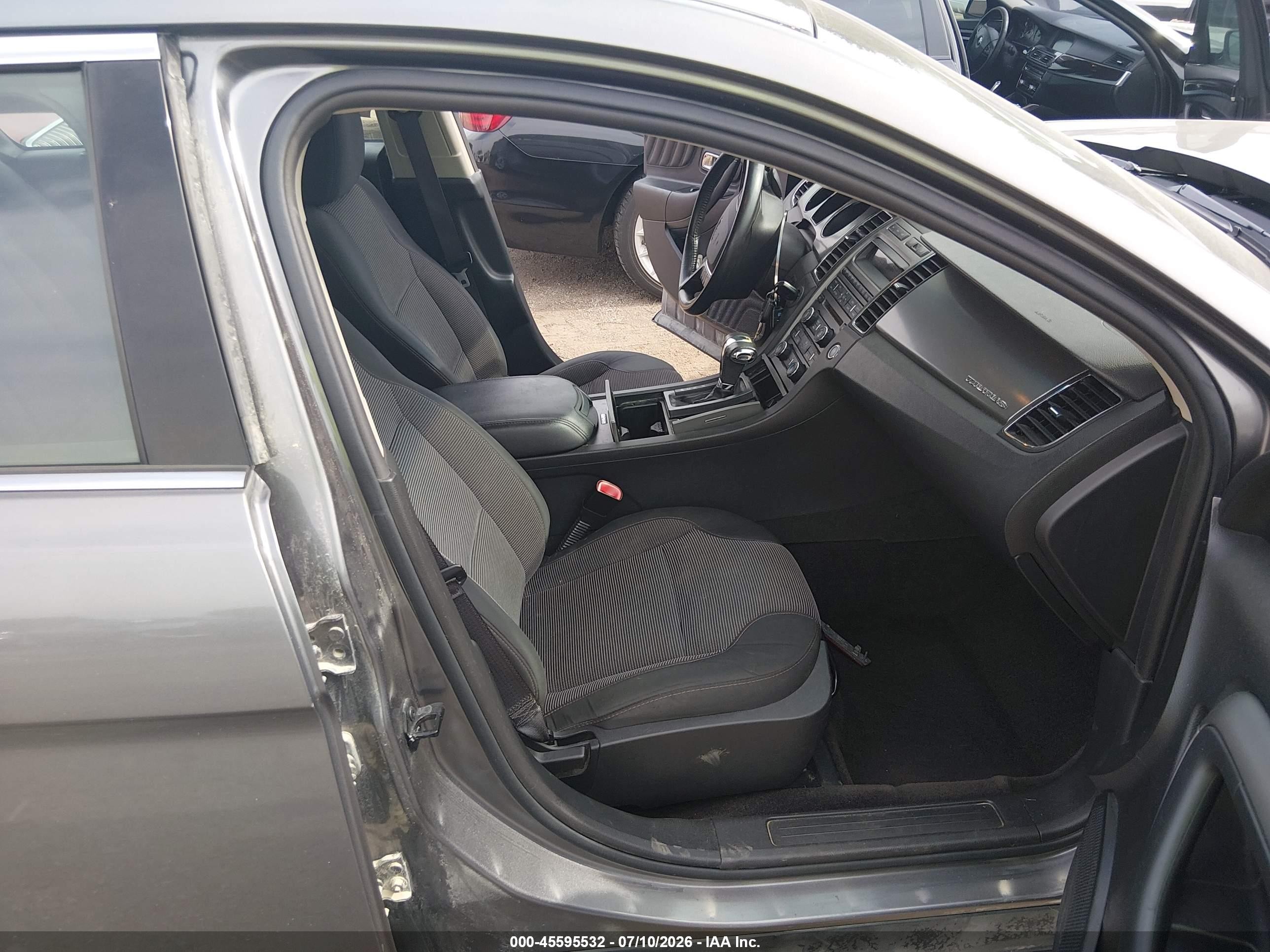 2012 Ford Taurus Sel Gray vin: 1FAHP2HW6CG136296