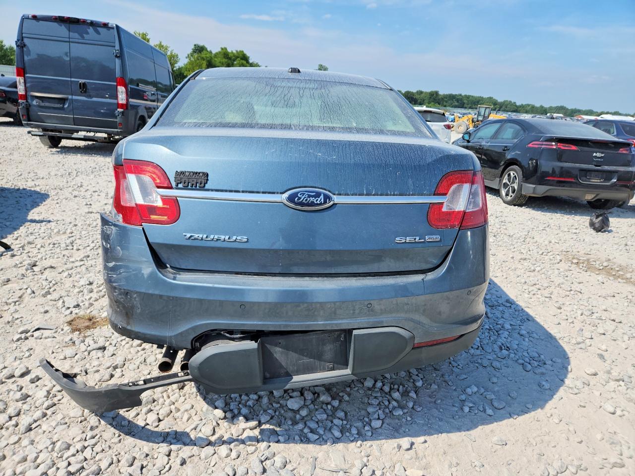 2010 Ford Taurus Sel Teal vin: 1FAHP2HW7AG150768