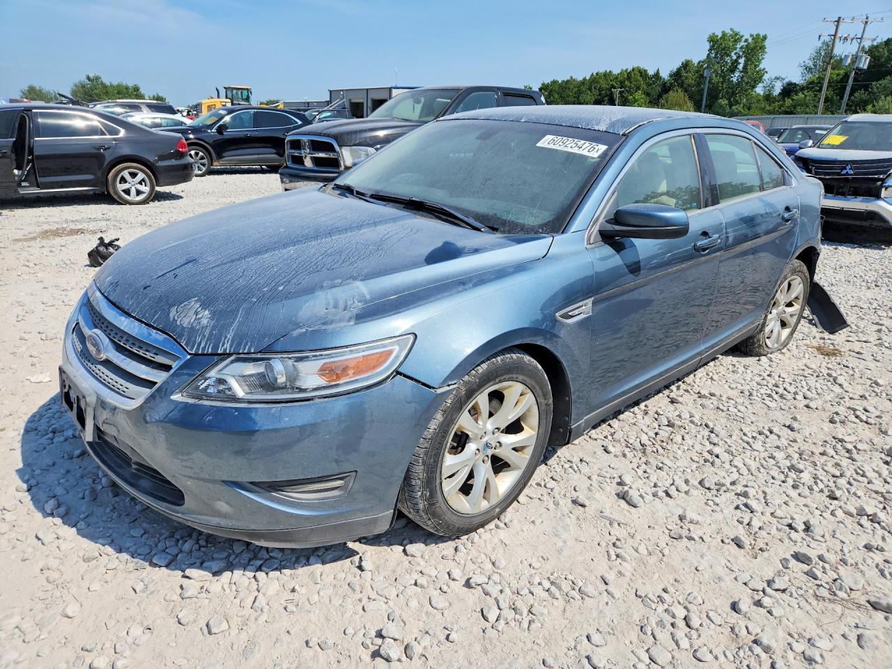 2010 Ford Taurus Sel Teal vin: 1FAHP2HW7AG150768
