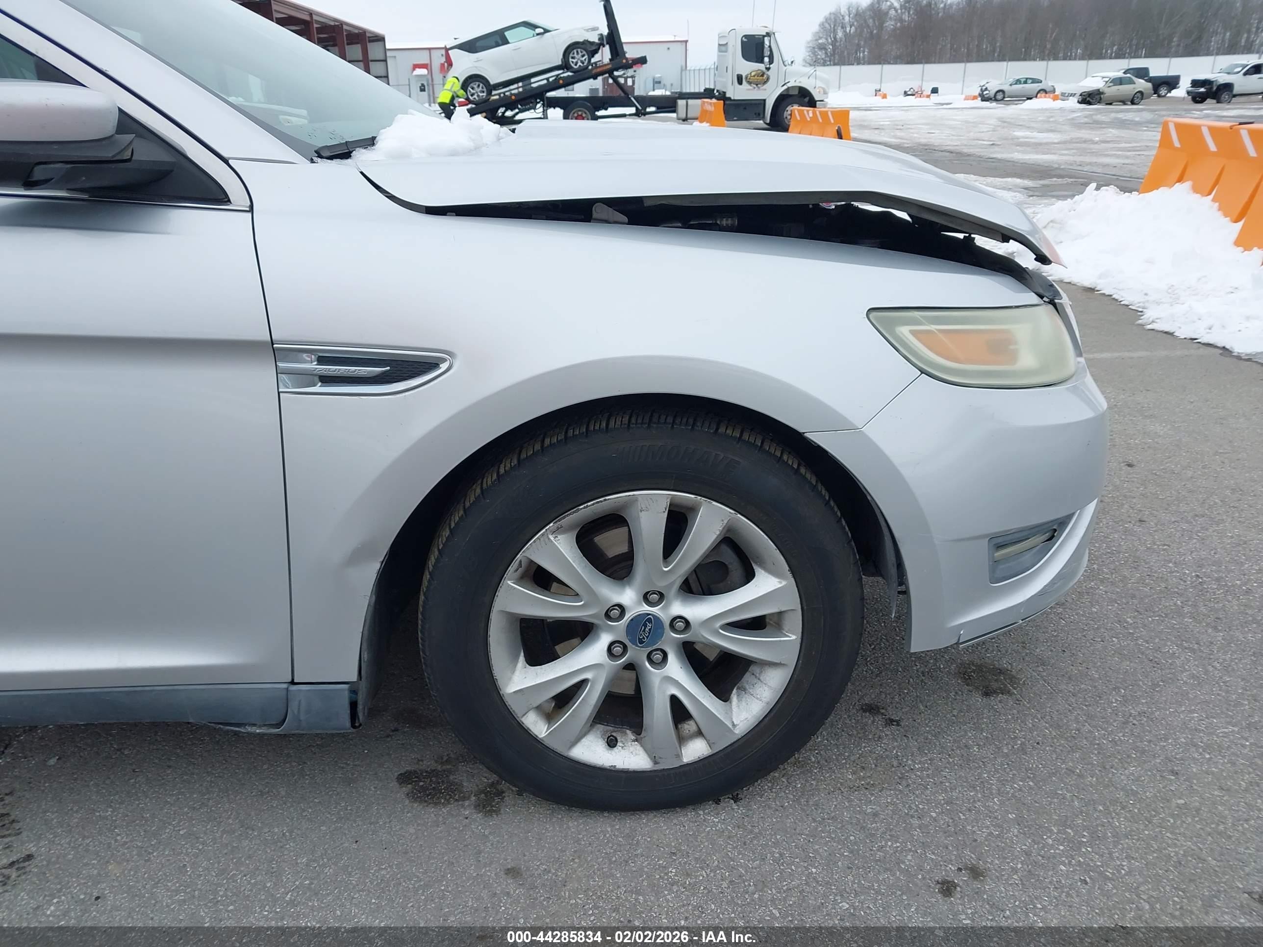 2010 Ford Taurus Sel Silver vin: 1FAHP2HW7AG166792