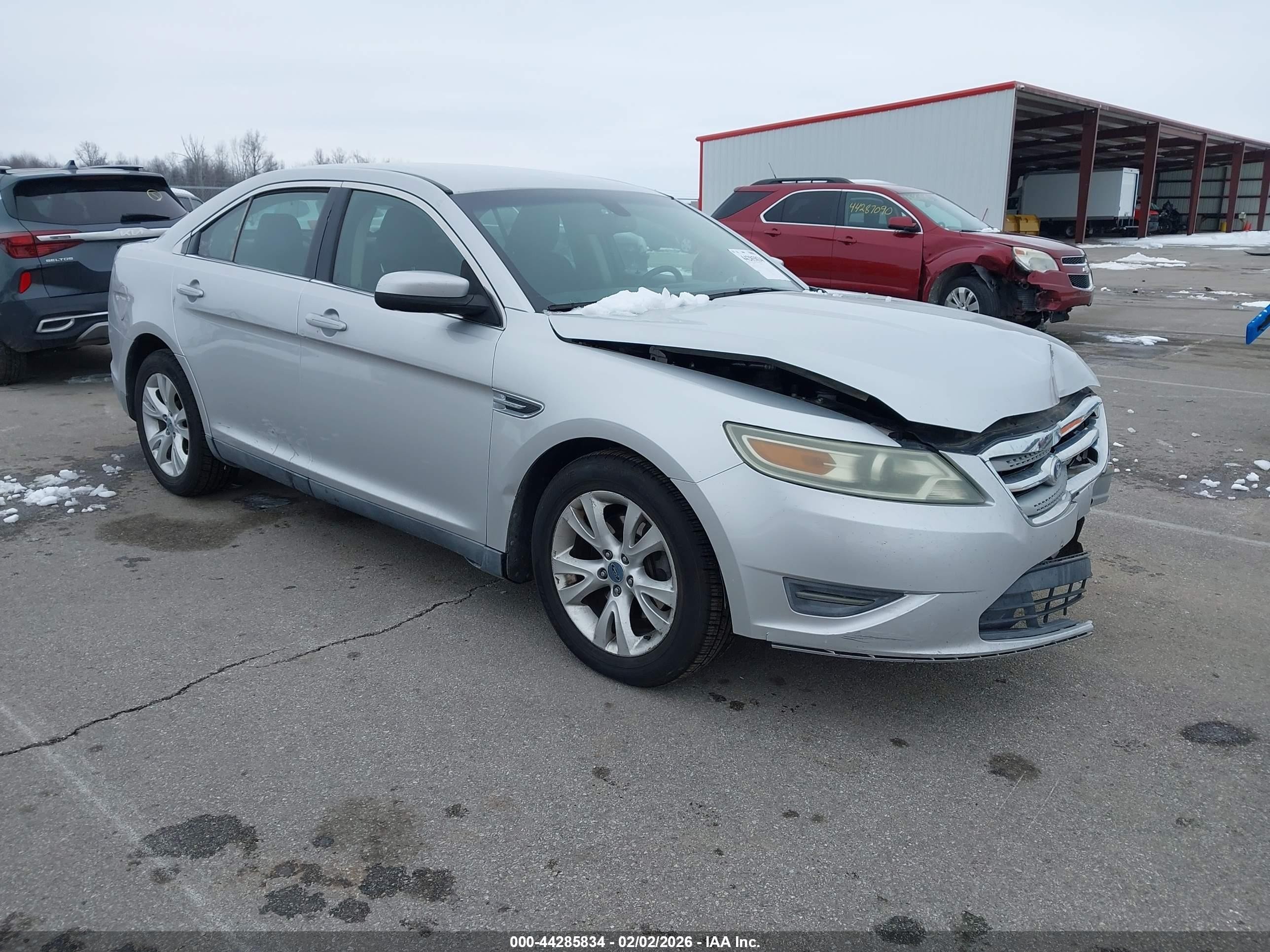 2010 Ford Taurus Sel Silver vin: 1FAHP2HW7AG166792