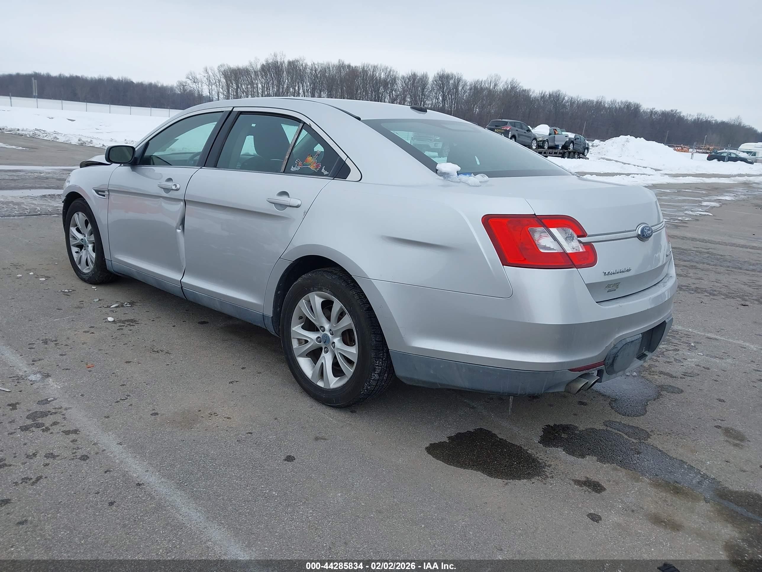 2010 Ford Taurus Sel Silver vin: 1FAHP2HW7AG166792