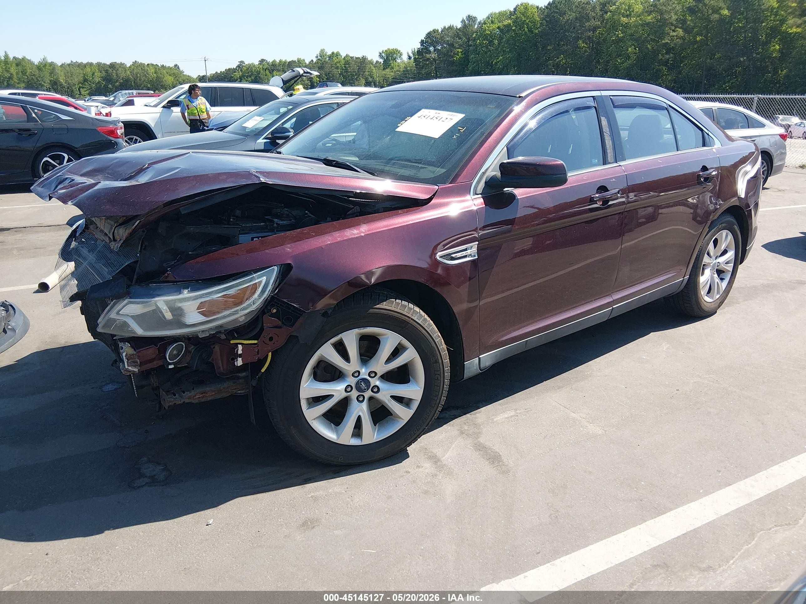 2011 Ford Taurus Sel Бордовый vin: 1FAHP2HW8BG150344