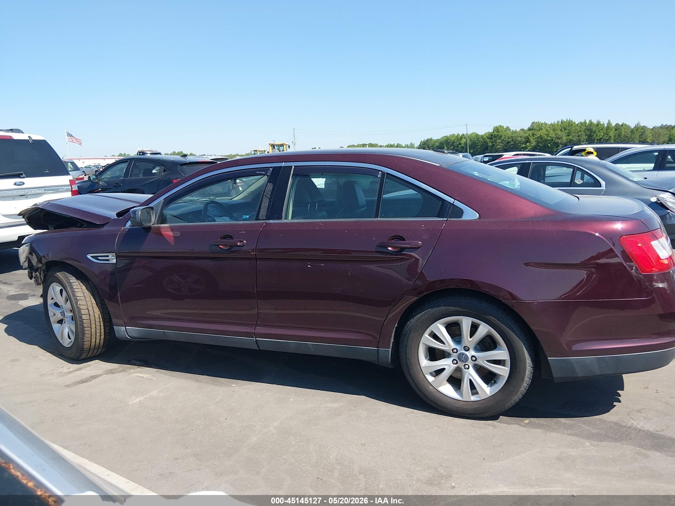 2011 Ford Taurus Sel Бордовый vin: 1FAHP2HW8BG150344