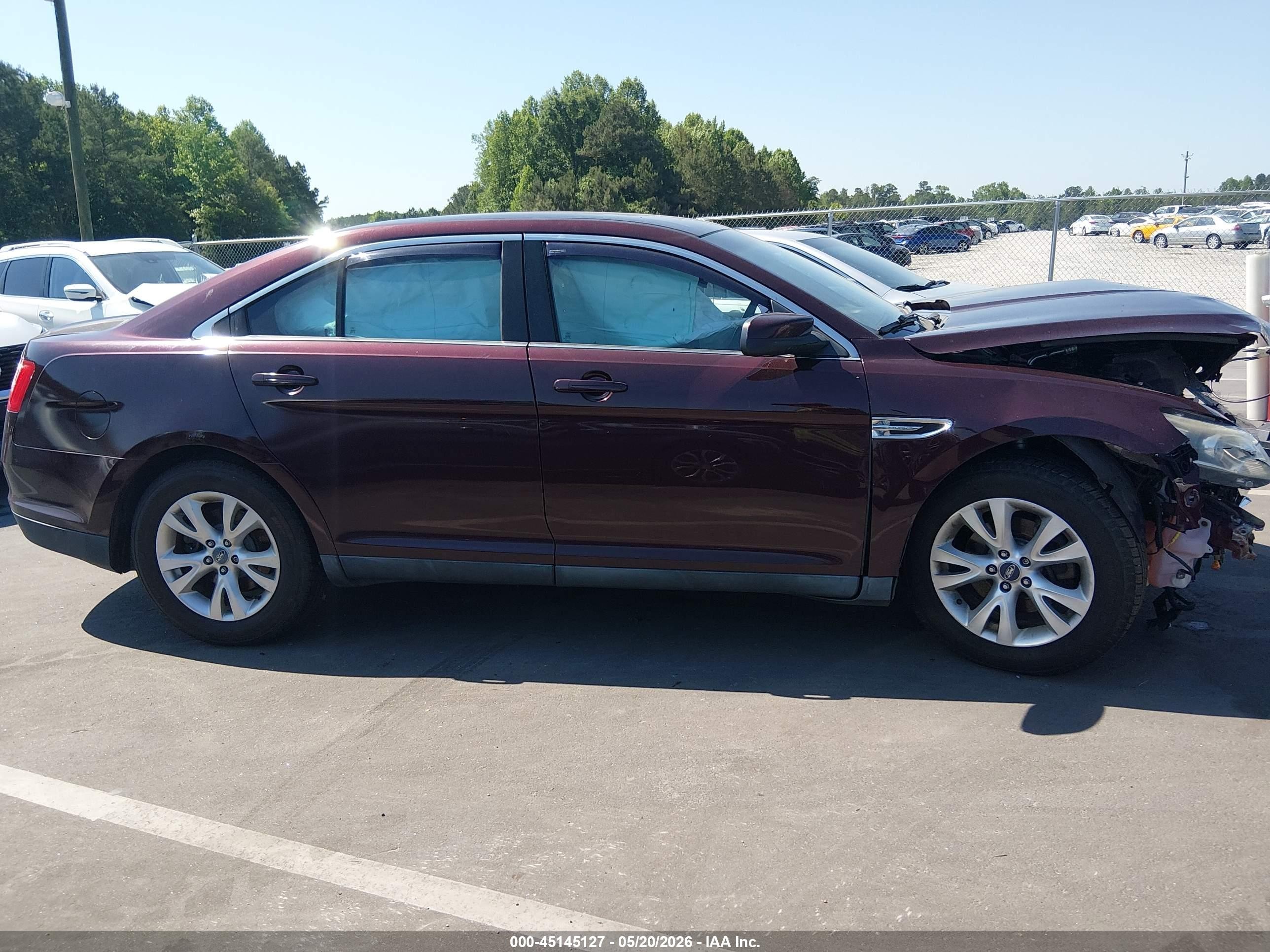 2011 Ford Taurus Sel Бордовый vin: 1FAHP2HW8BG150344