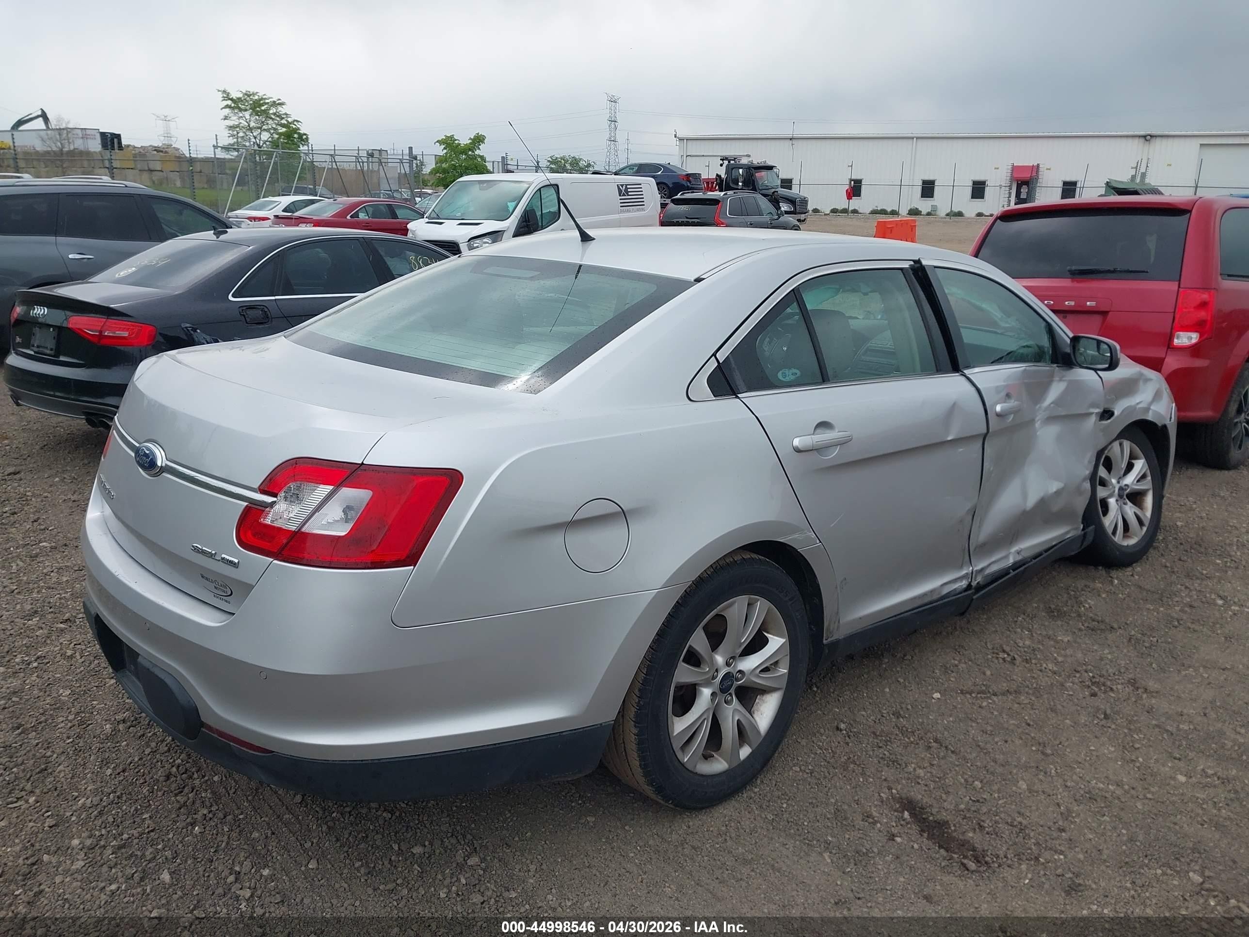 2012 Ford Taurus Sel Серебряный vin: 1FAHP2HW8CG122397