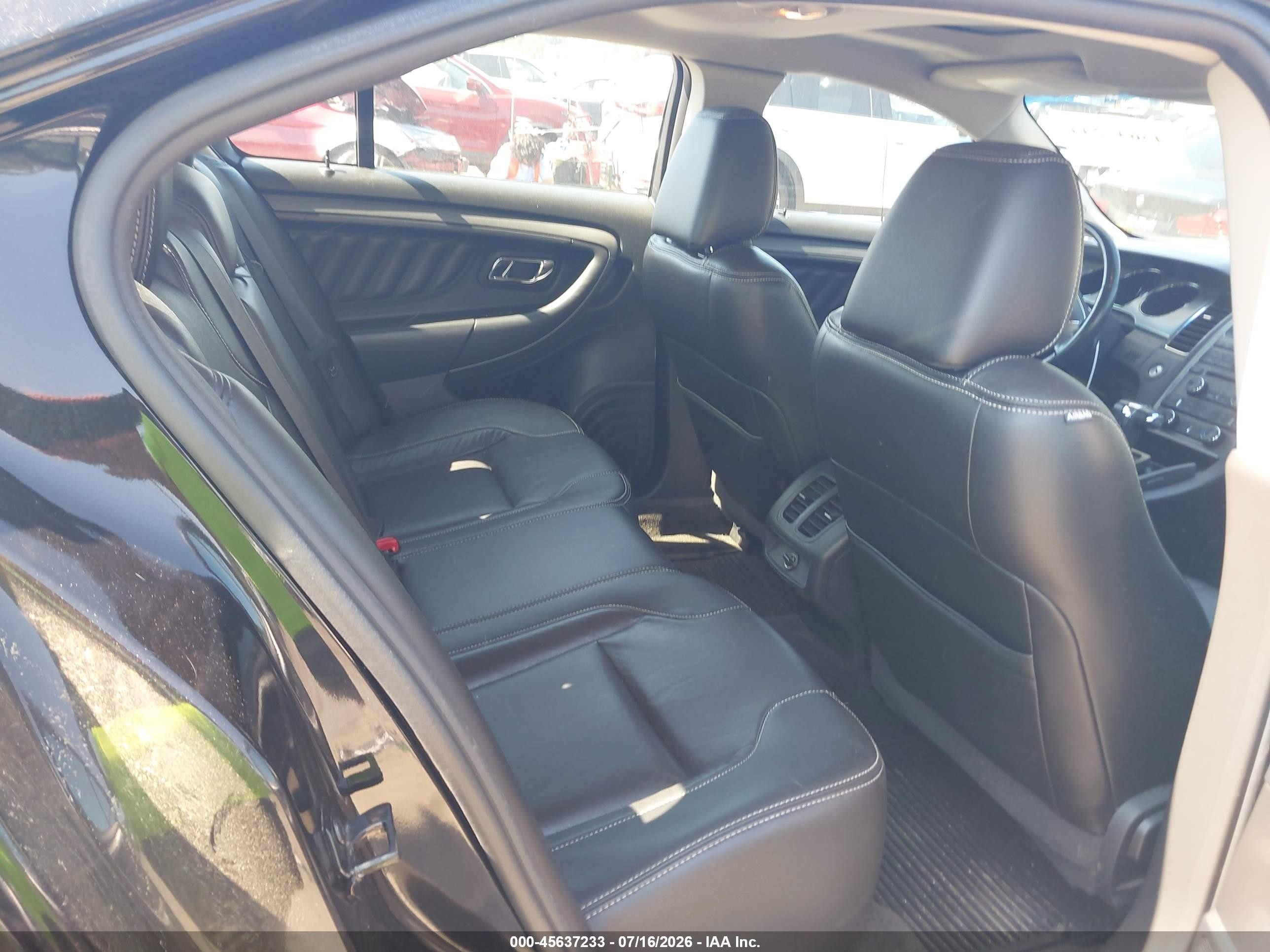 2012 Ford Taurus Sel Черный vin: 1FAHP2HW8CG144691
