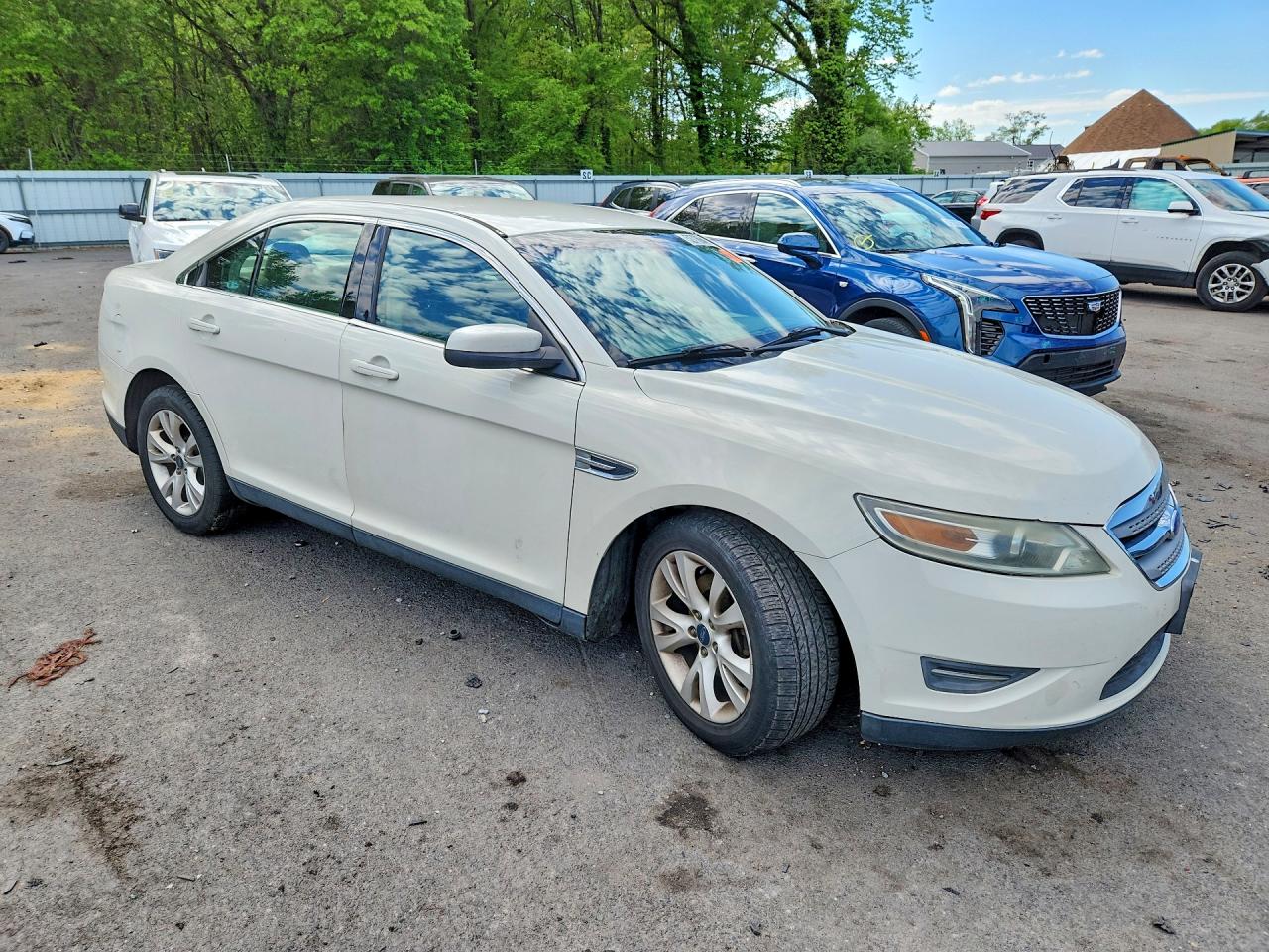 2012 Ford Taurus Sel White vin: 1FAHP2HW9CG129097