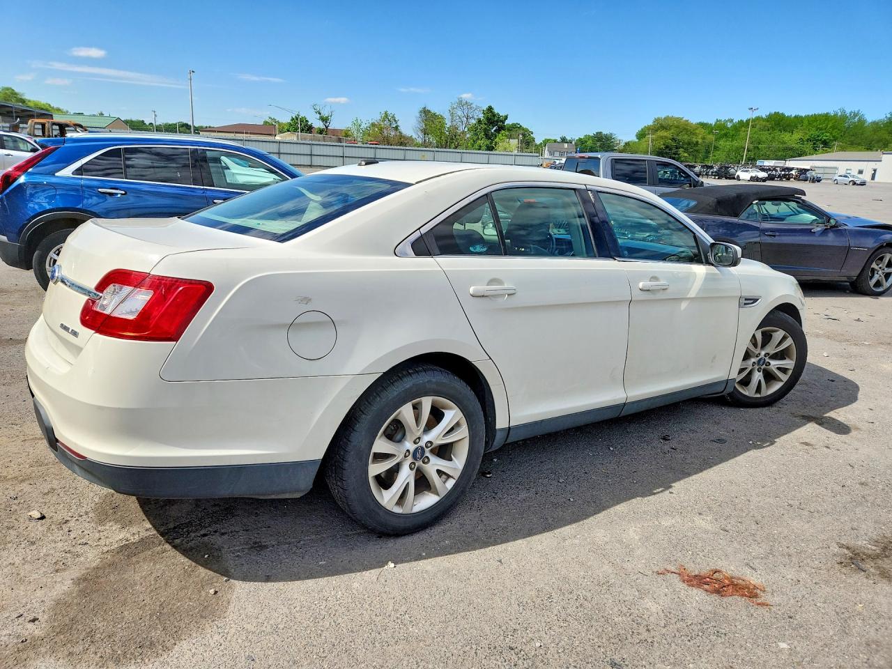 2012 Ford Taurus Sel White vin: 1FAHP2HW9CG129097