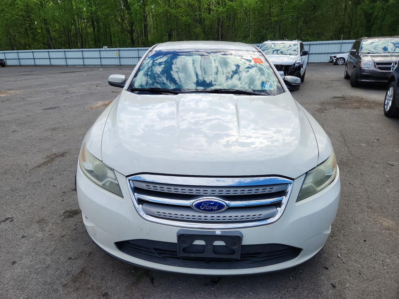 2012 Ford Taurus Sel White vin: 1FAHP2HW9CG129097