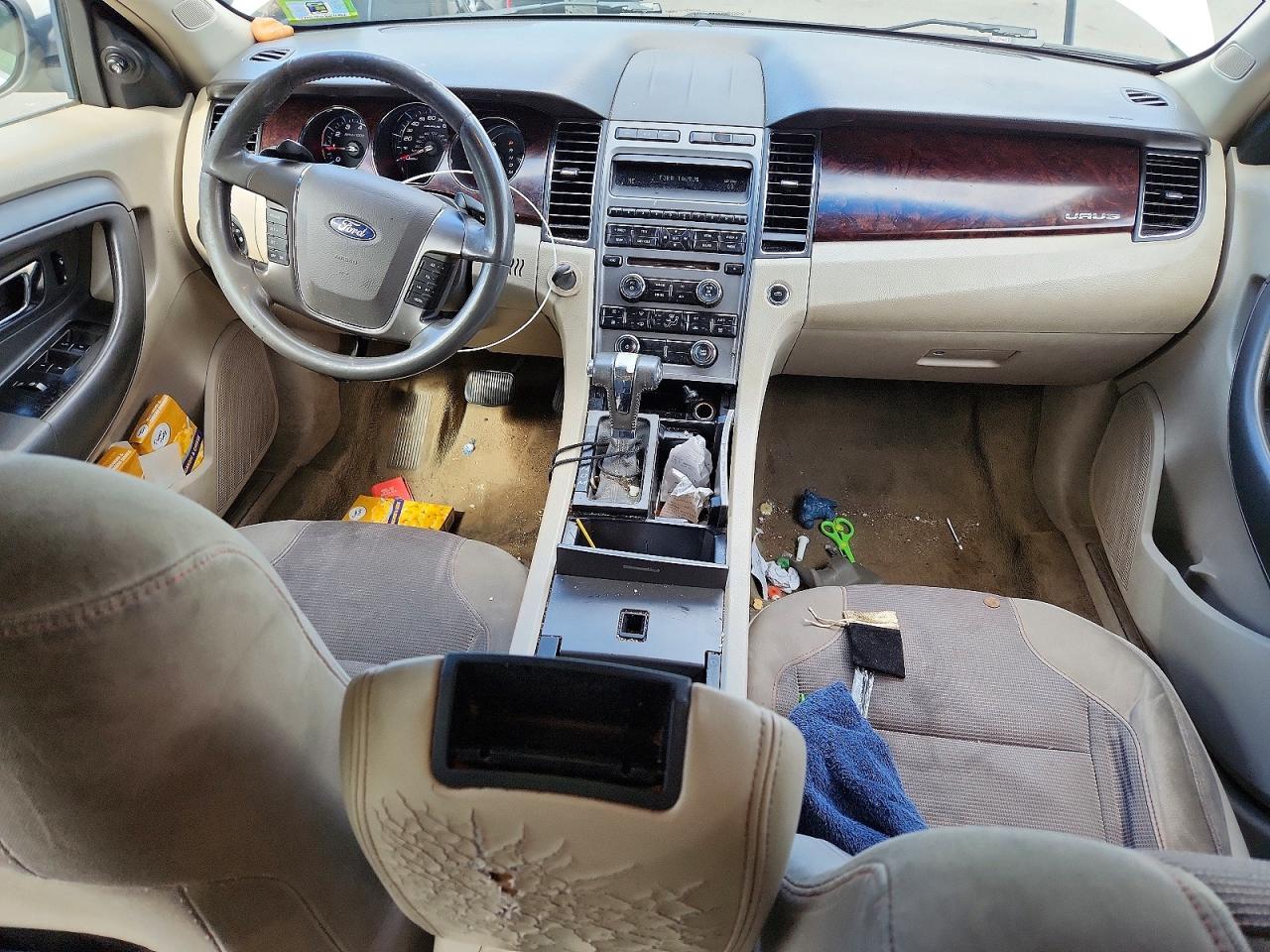 2012 Ford Taurus Sel White vin: 1FAHP2HW9CG129097
