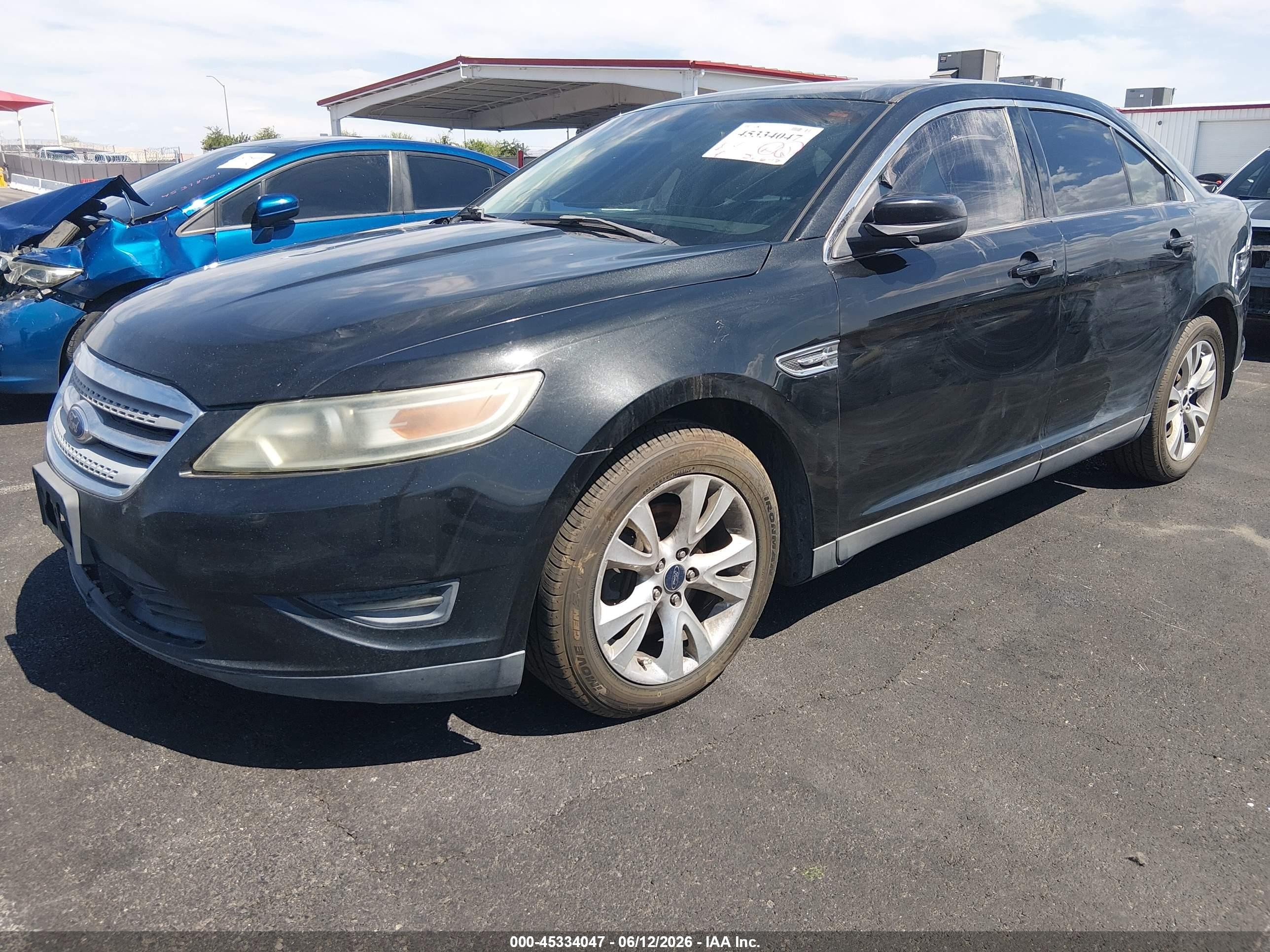 2012 Ford Taurus Sel Black vin: 1FAHP2HWXCG140528
