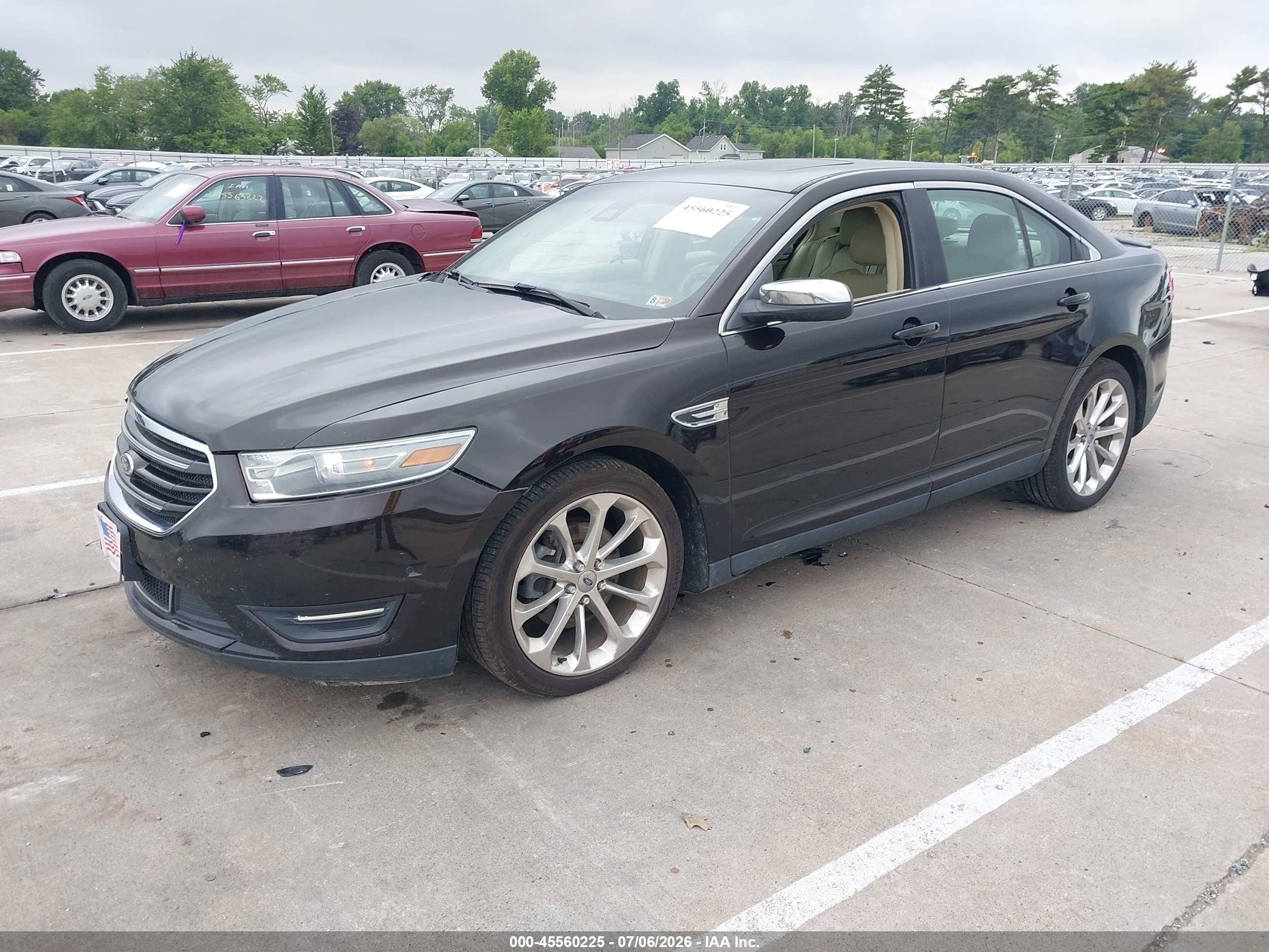 2014 Ford Taurus Limited Black vin: 1FAHP2J80EG116804