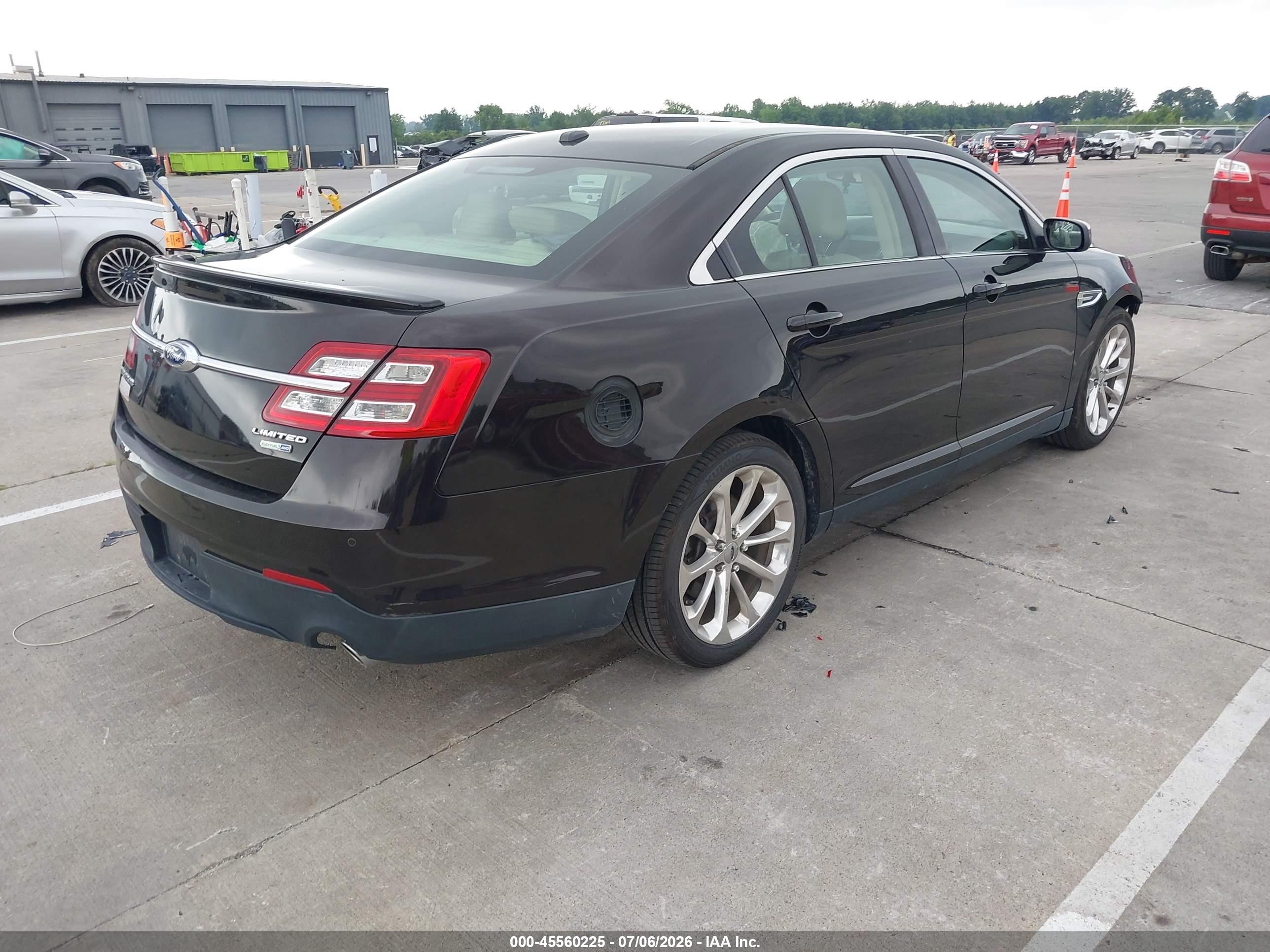 2014 Ford Taurus Limited Black vin: 1FAHP2J80EG116804