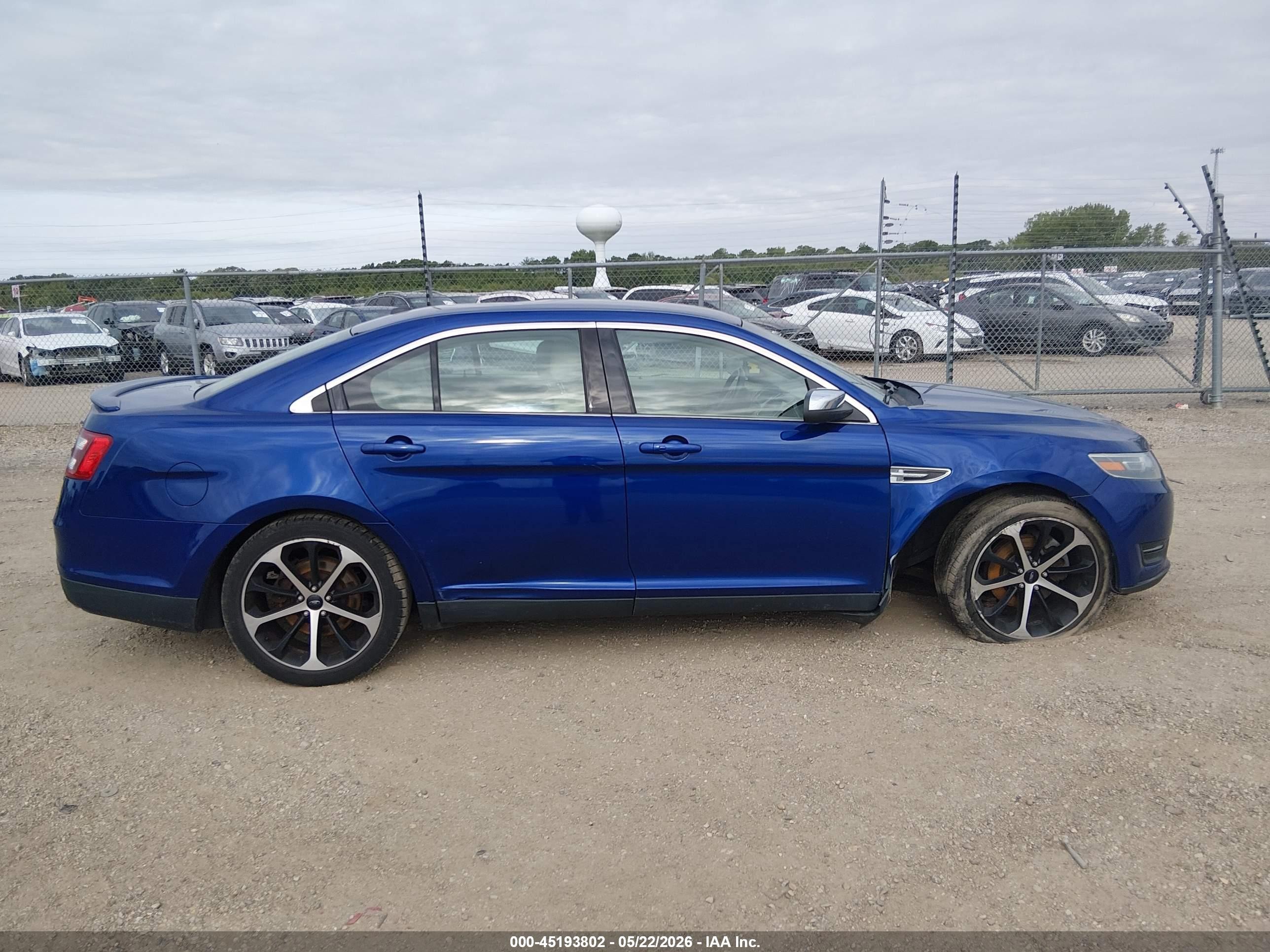 2015 Ford Taurus Limited Blue vin: 1FAHP2J80FG151148