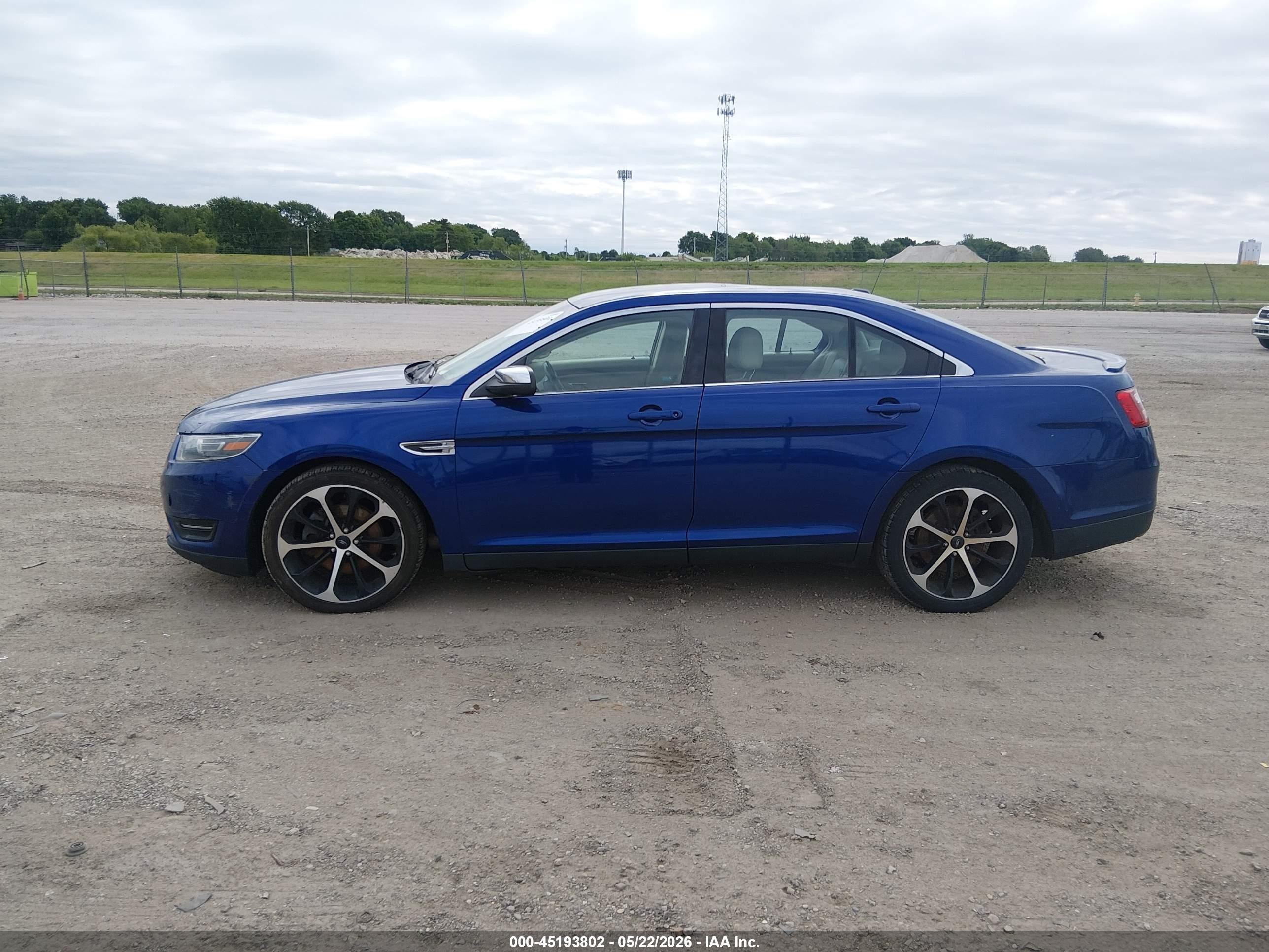 2015 Ford Taurus Limited Blue vin: 1FAHP2J80FG151148
