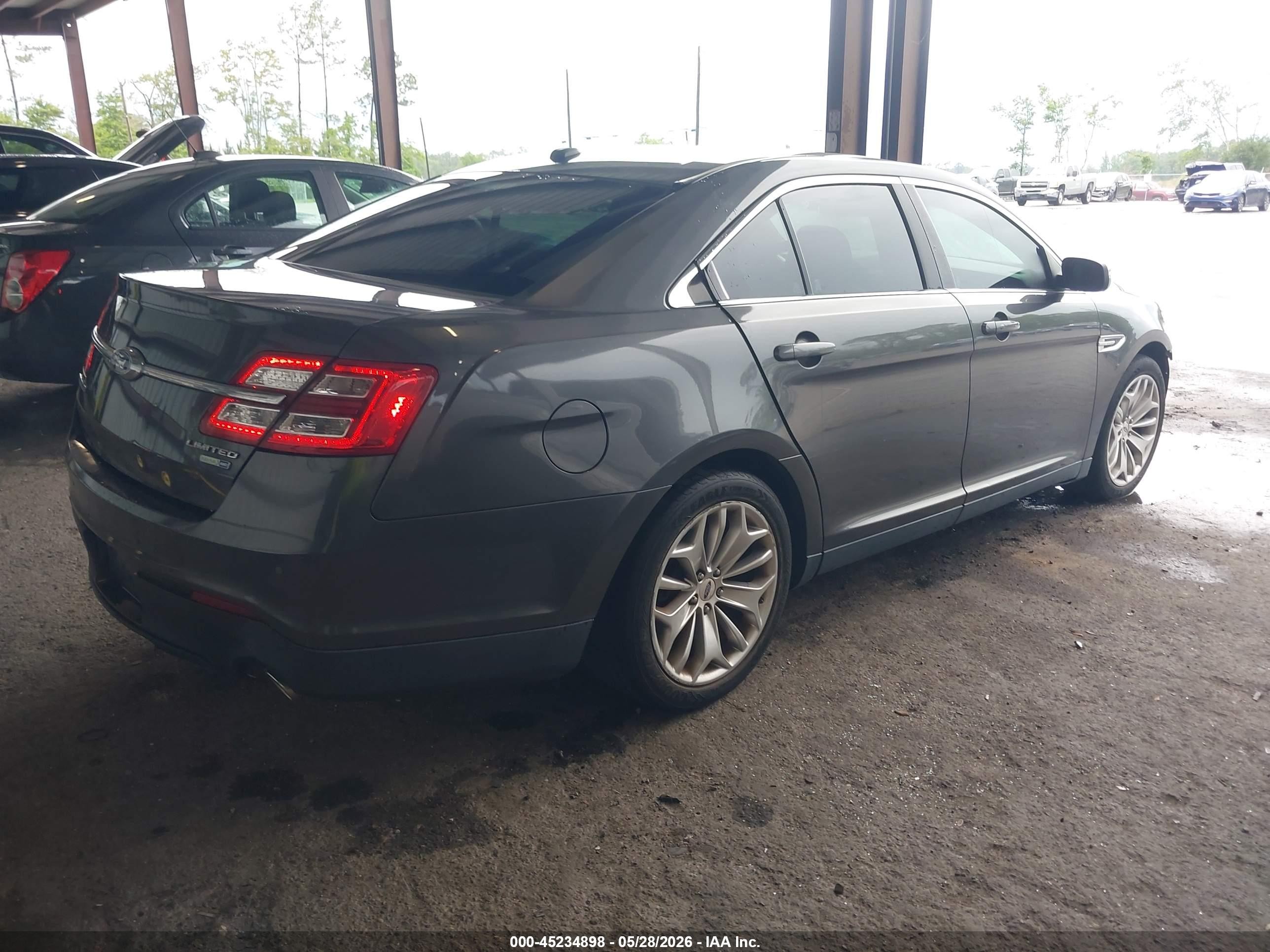 2015 Ford Taurus Limited Gray vin: 1FAHP2J80FG202390
