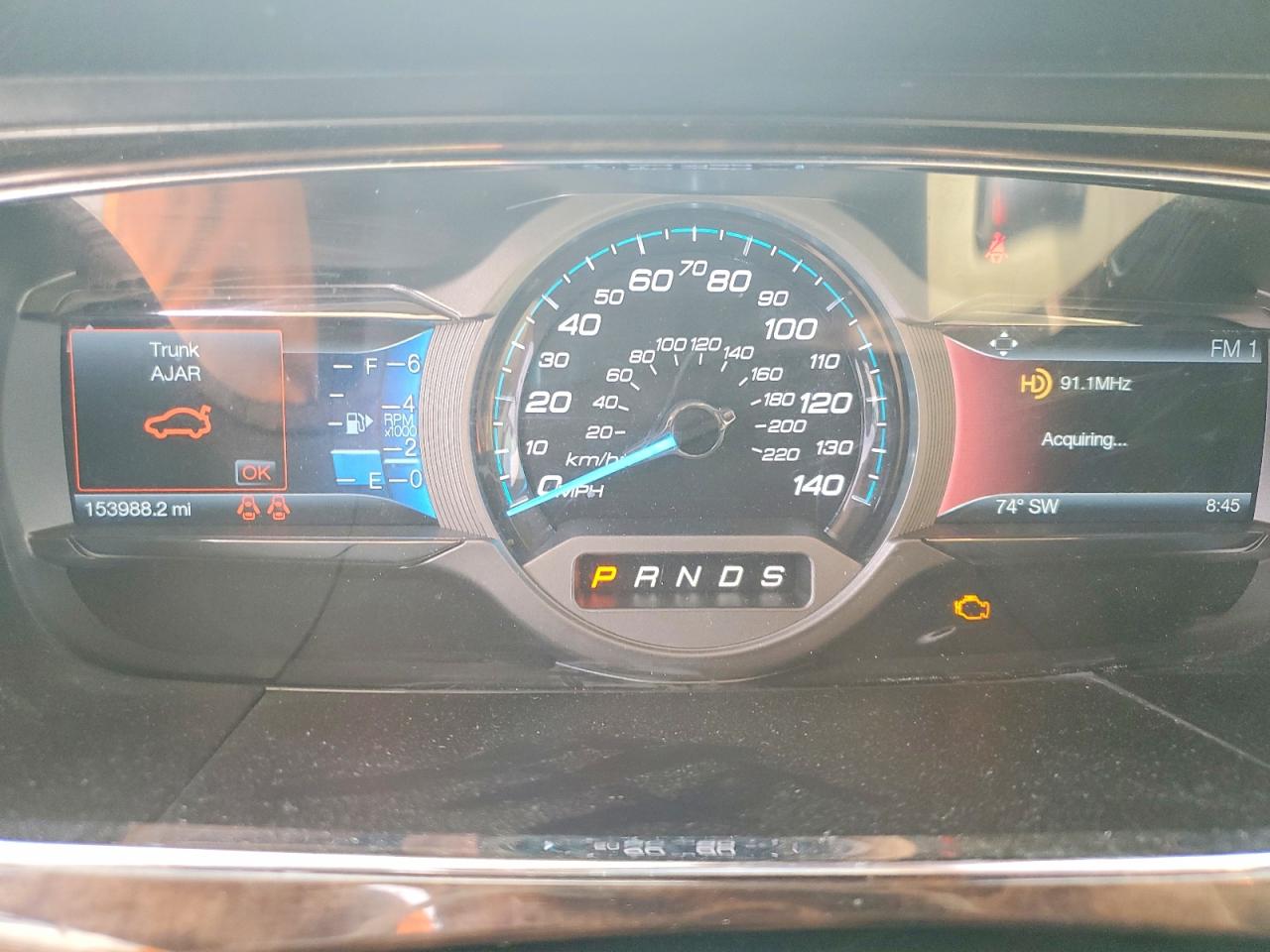 2015 Ford Taurus Limited Белый vin: 1FAHP2J81FG127697