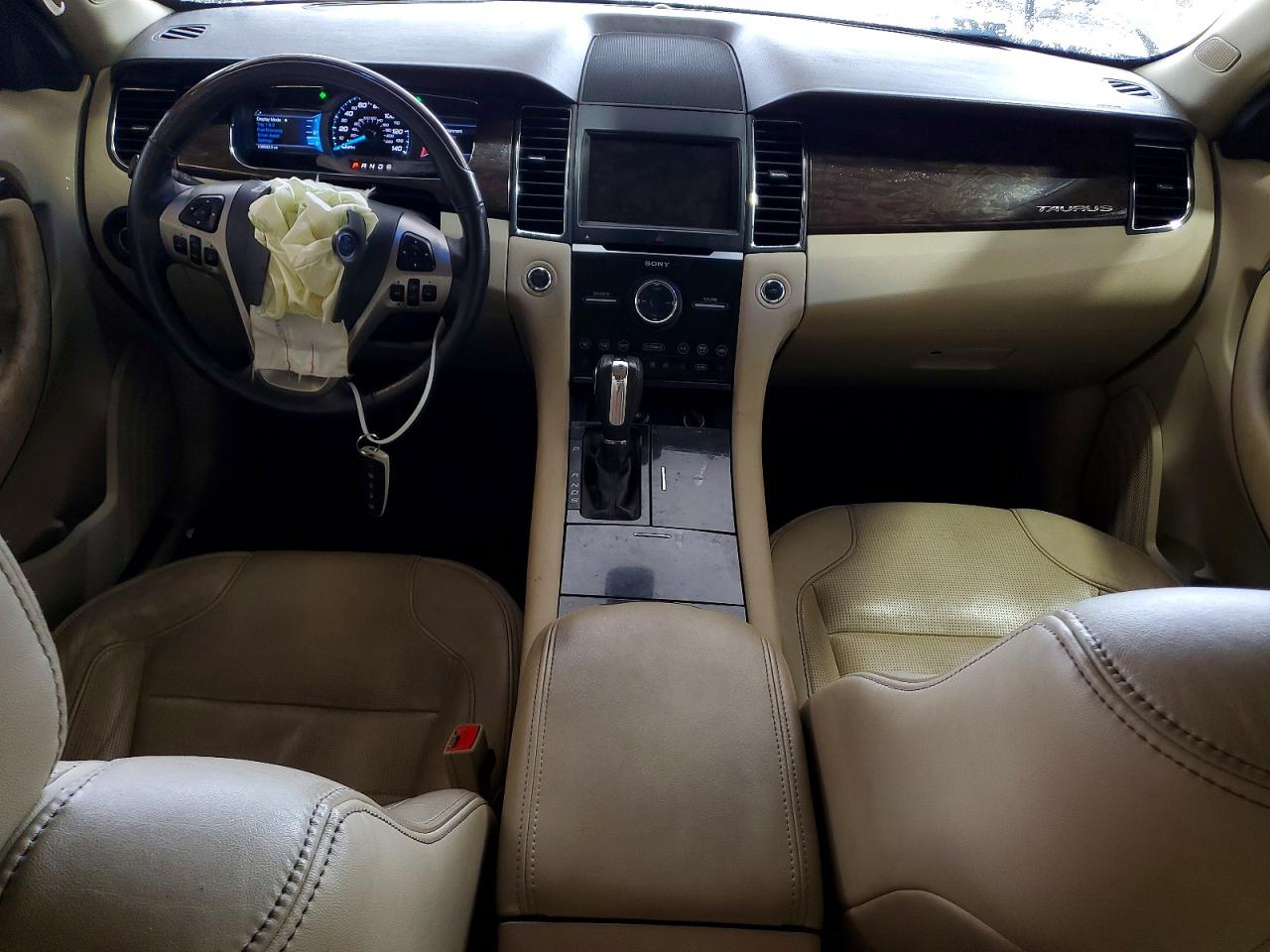 2015 Ford Taurus Limited White vin: 1FAHP2J81FG163163
