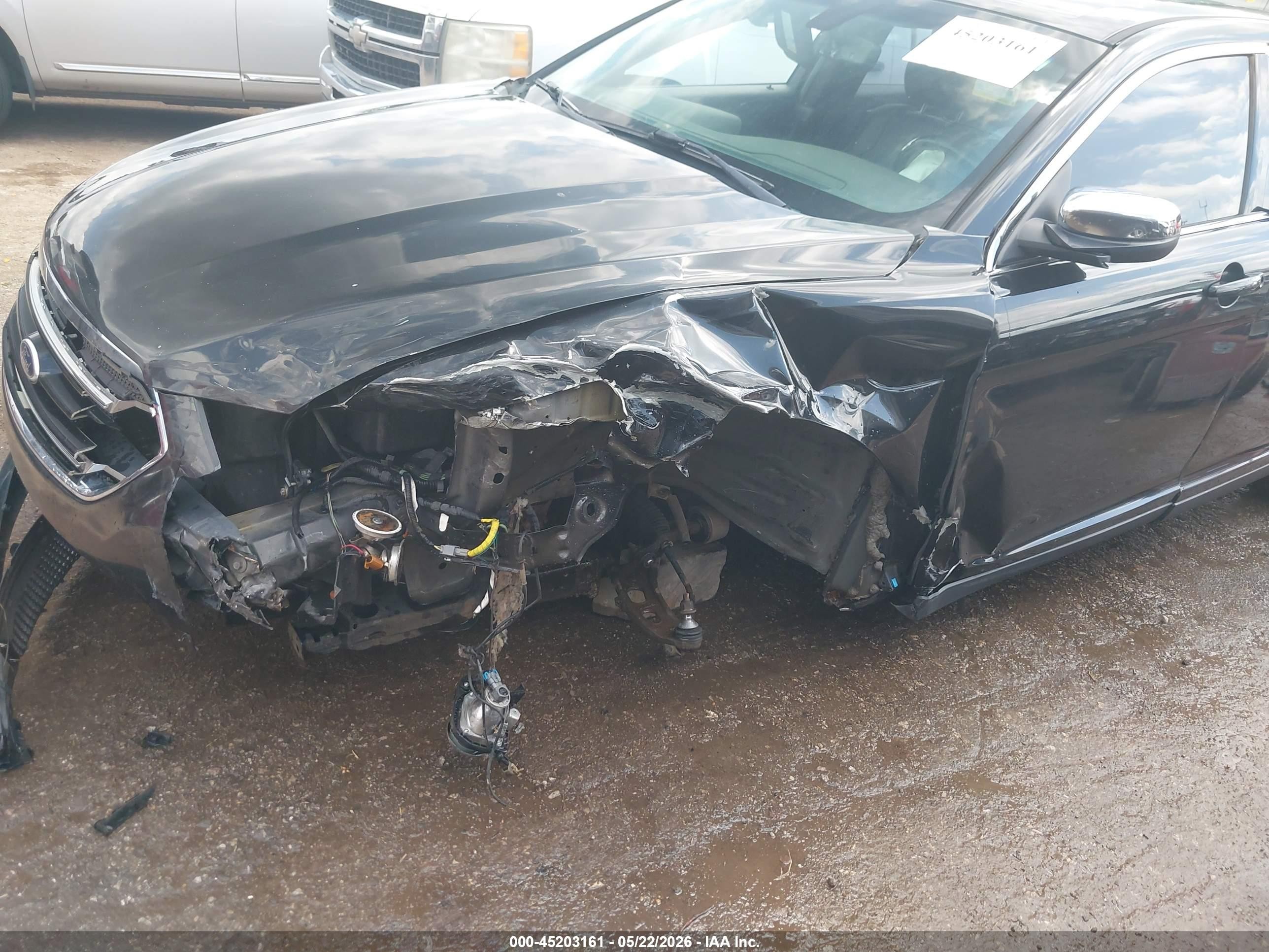 2013 Ford Taurus Limited Black vin: 1FAHP2J82DG206504