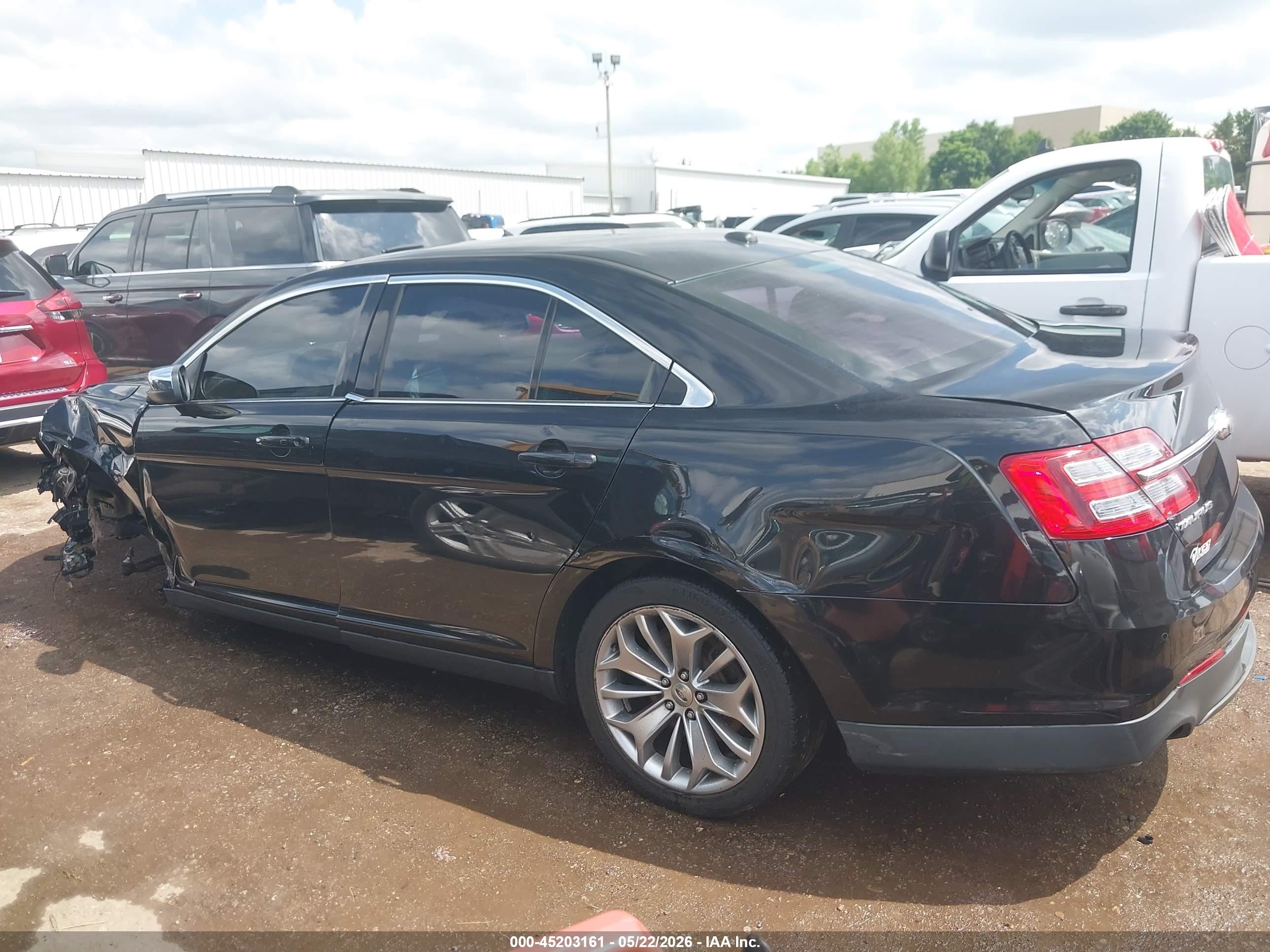 2013 Ford Taurus Limited Black vin: 1FAHP2J82DG206504
