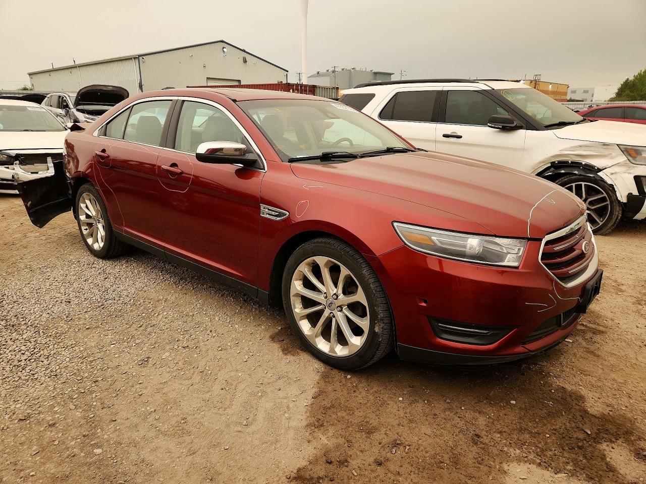 2014 Ford Taurus Limited Темно-бордовый vin: 1FAHP2J82EG176891