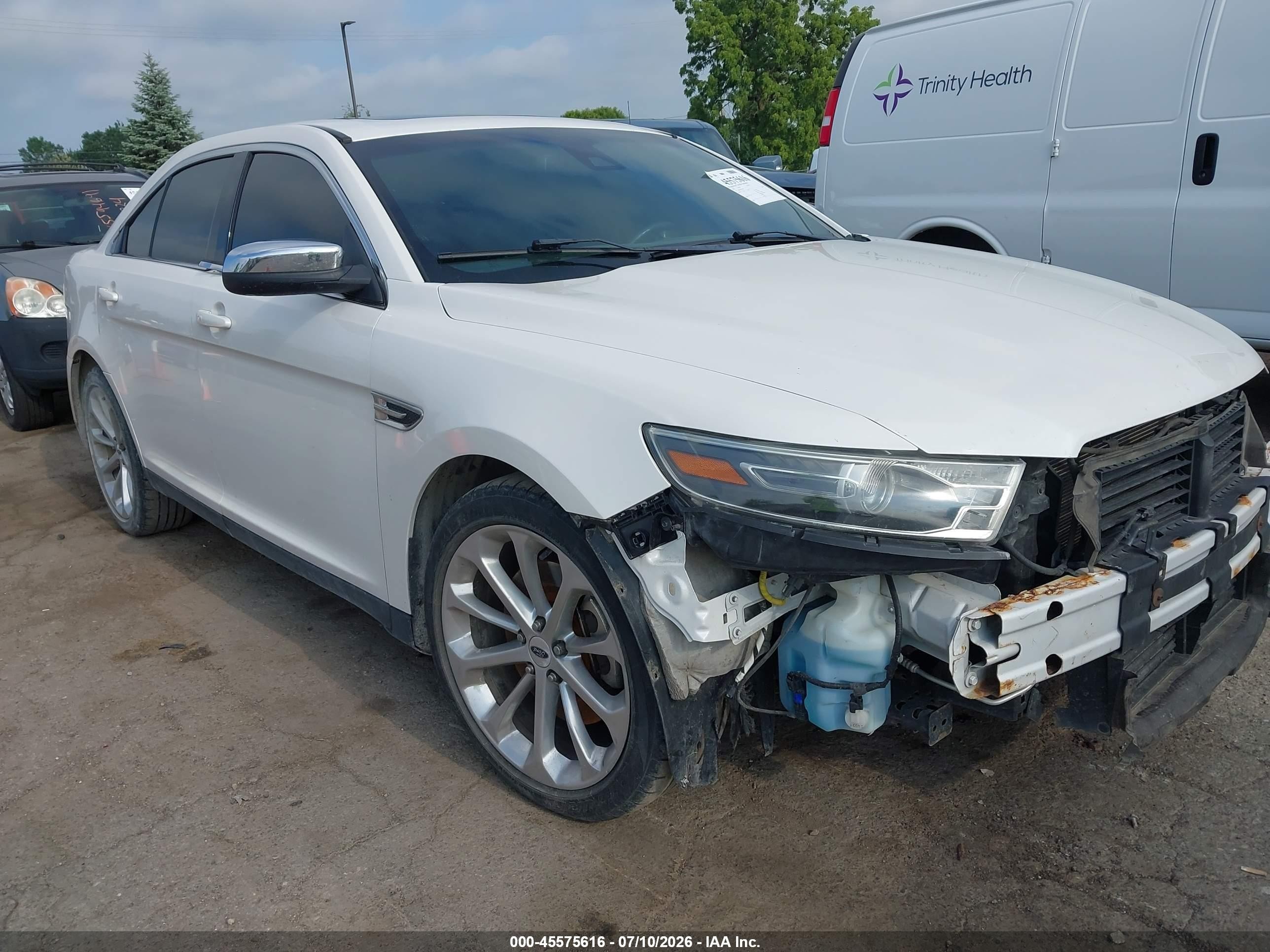 2014 Ford Taurus Limited Белый vin: 1FAHP2J82EG180357