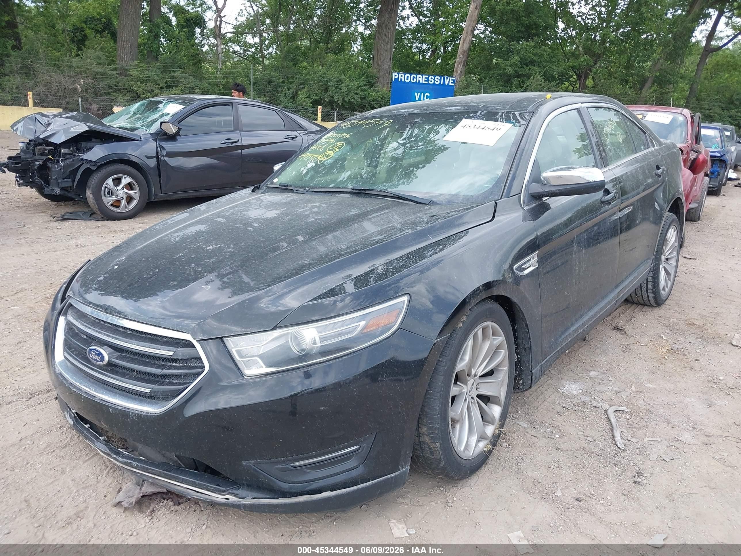 2015 Ford Taurus Limited Black vin: 1FAHP2J82FG170400