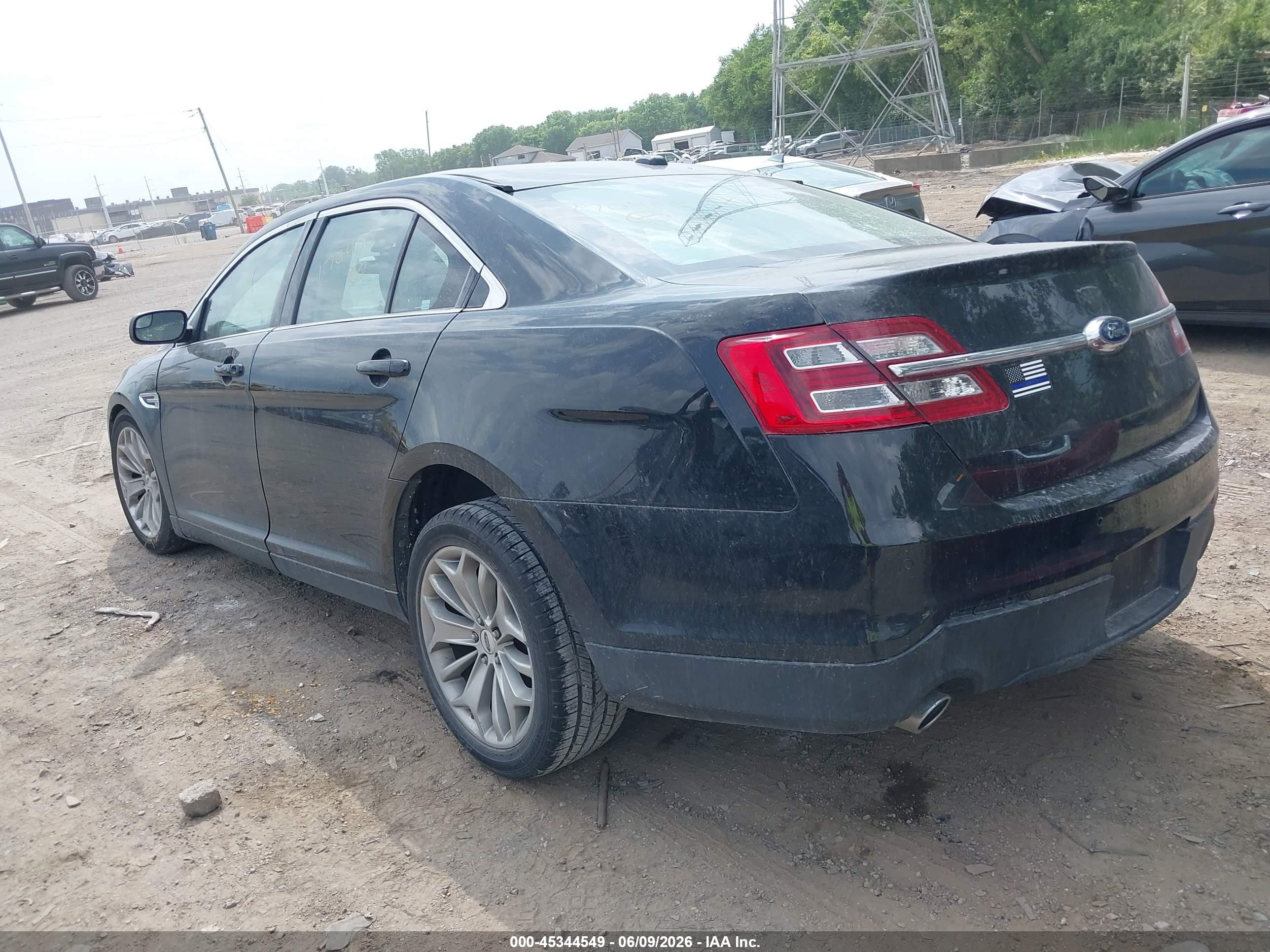 2015 Ford Taurus Limited Black vin: 1FAHP2J82FG170400