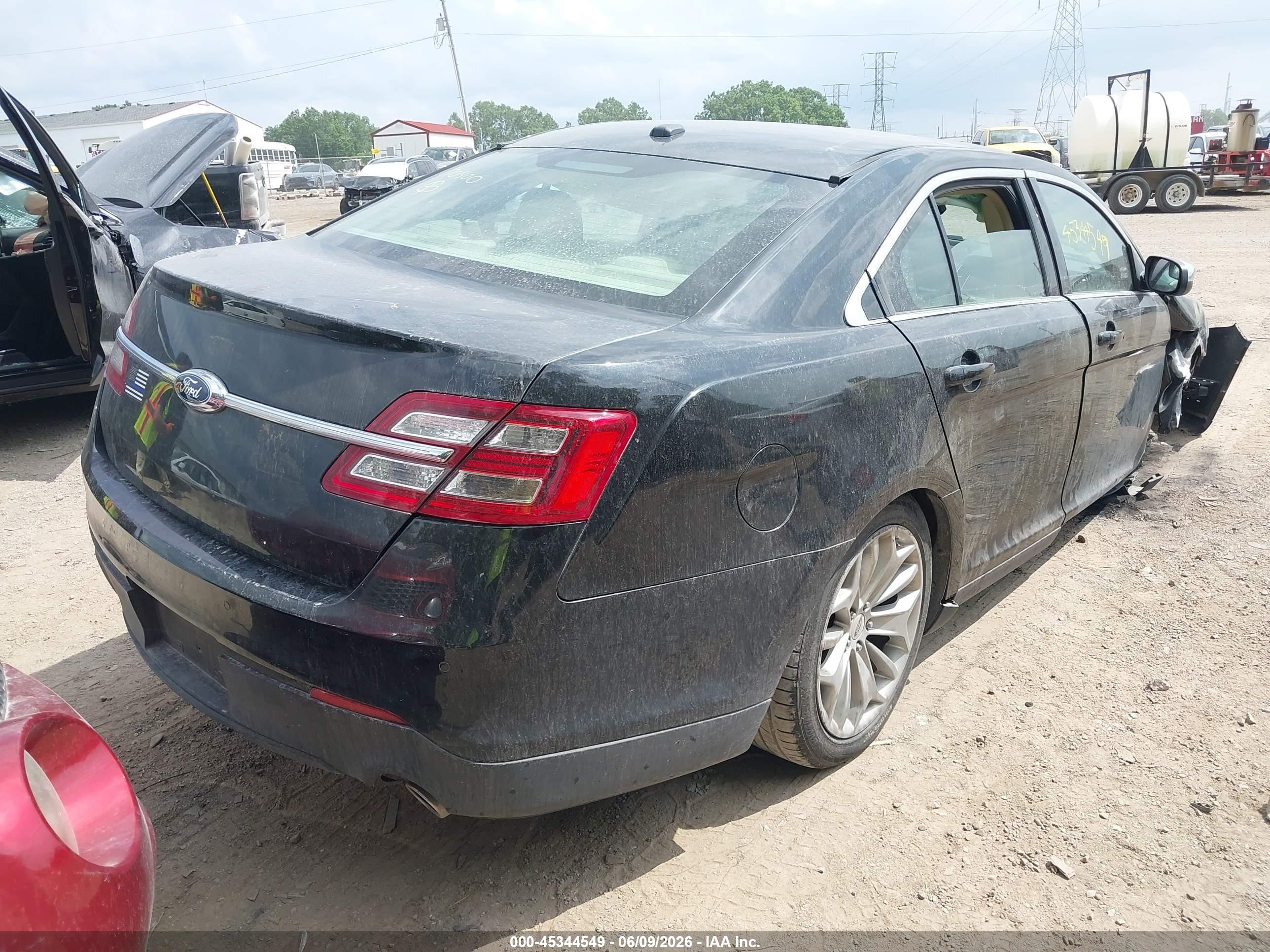 2015 Ford Taurus Limited Black vin: 1FAHP2J82FG170400