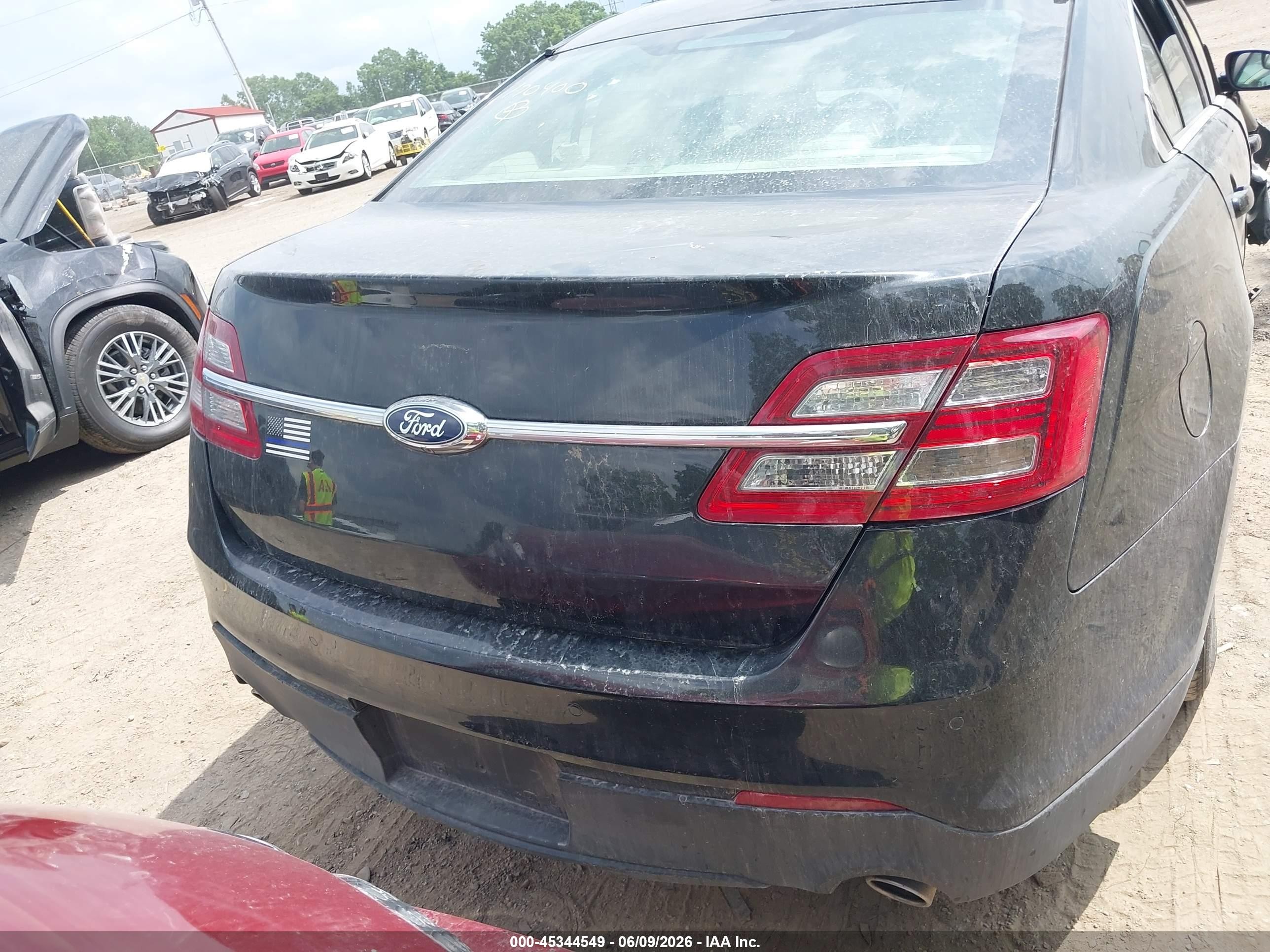 2015 Ford Taurus Limited Black vin: 1FAHP2J82FG170400