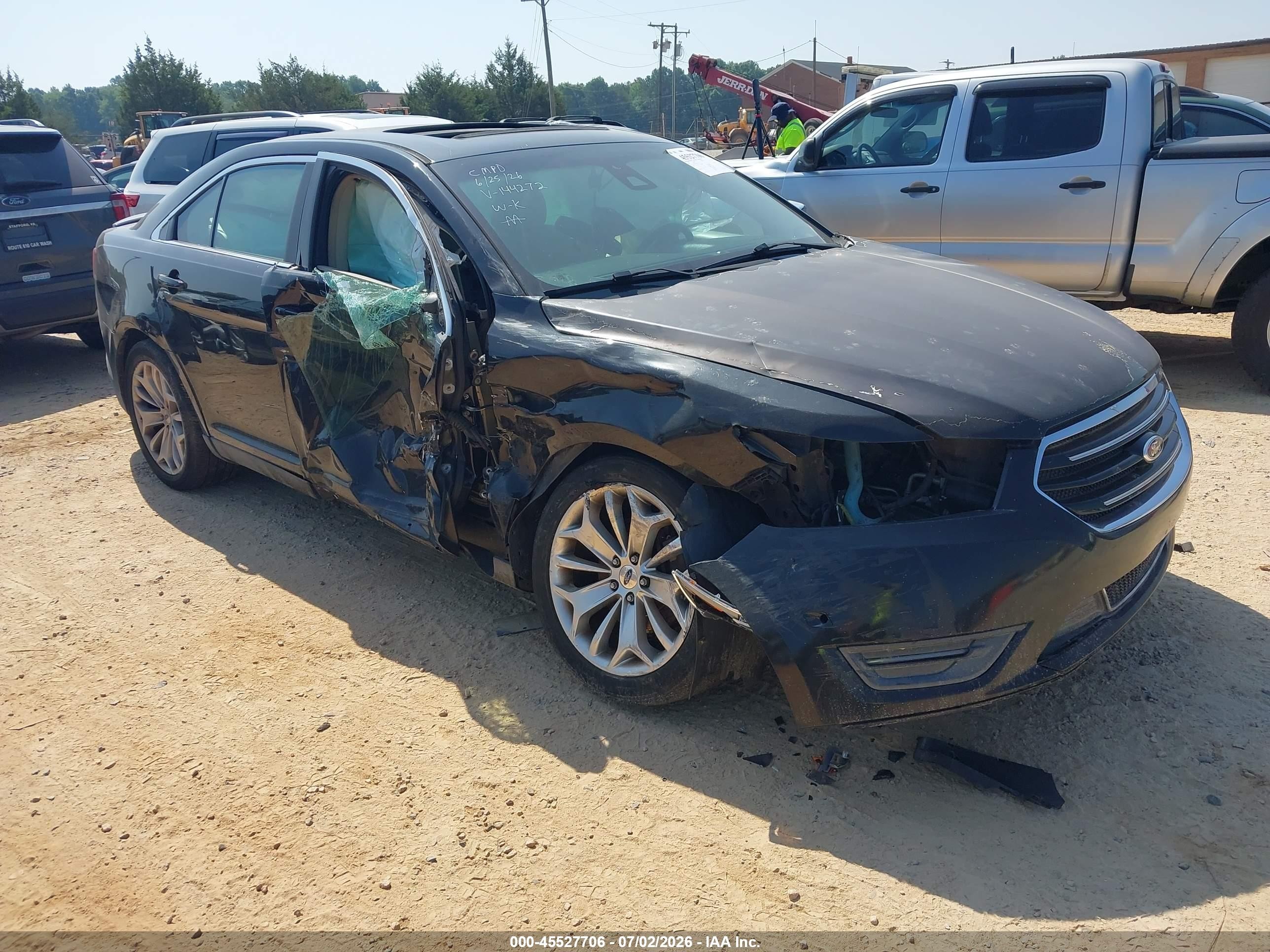 2013 Ford Taurus Limited Black vin: 1FAHP2J83DG144272