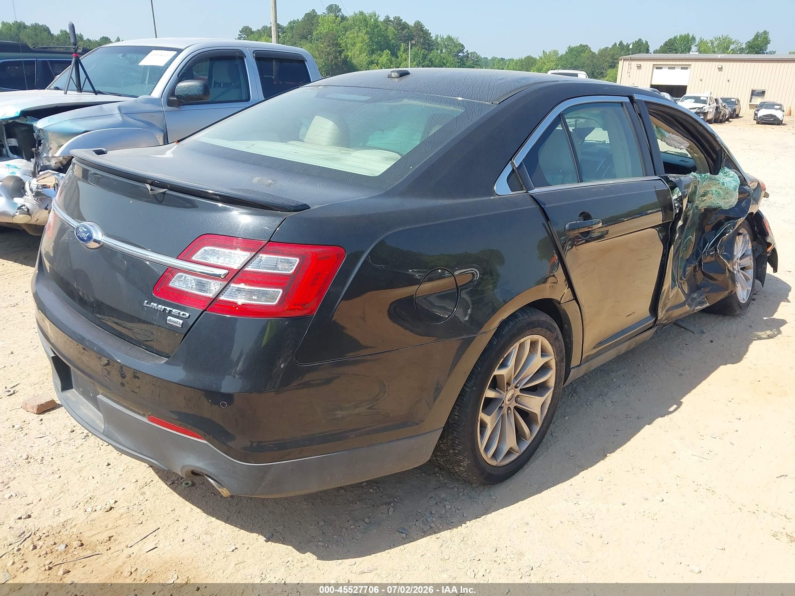 2013 Ford Taurus Limited Black vin: 1FAHP2J83DG144272