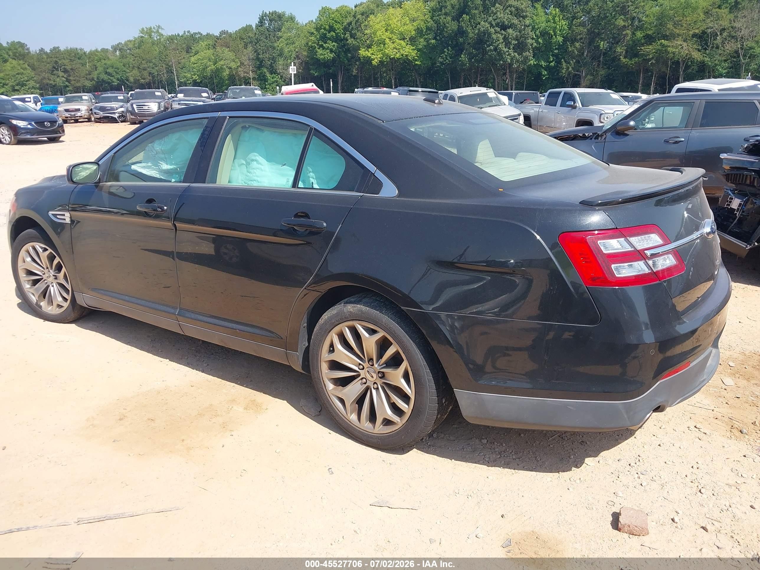 2013 Ford Taurus Limited Black vin: 1FAHP2J83DG144272