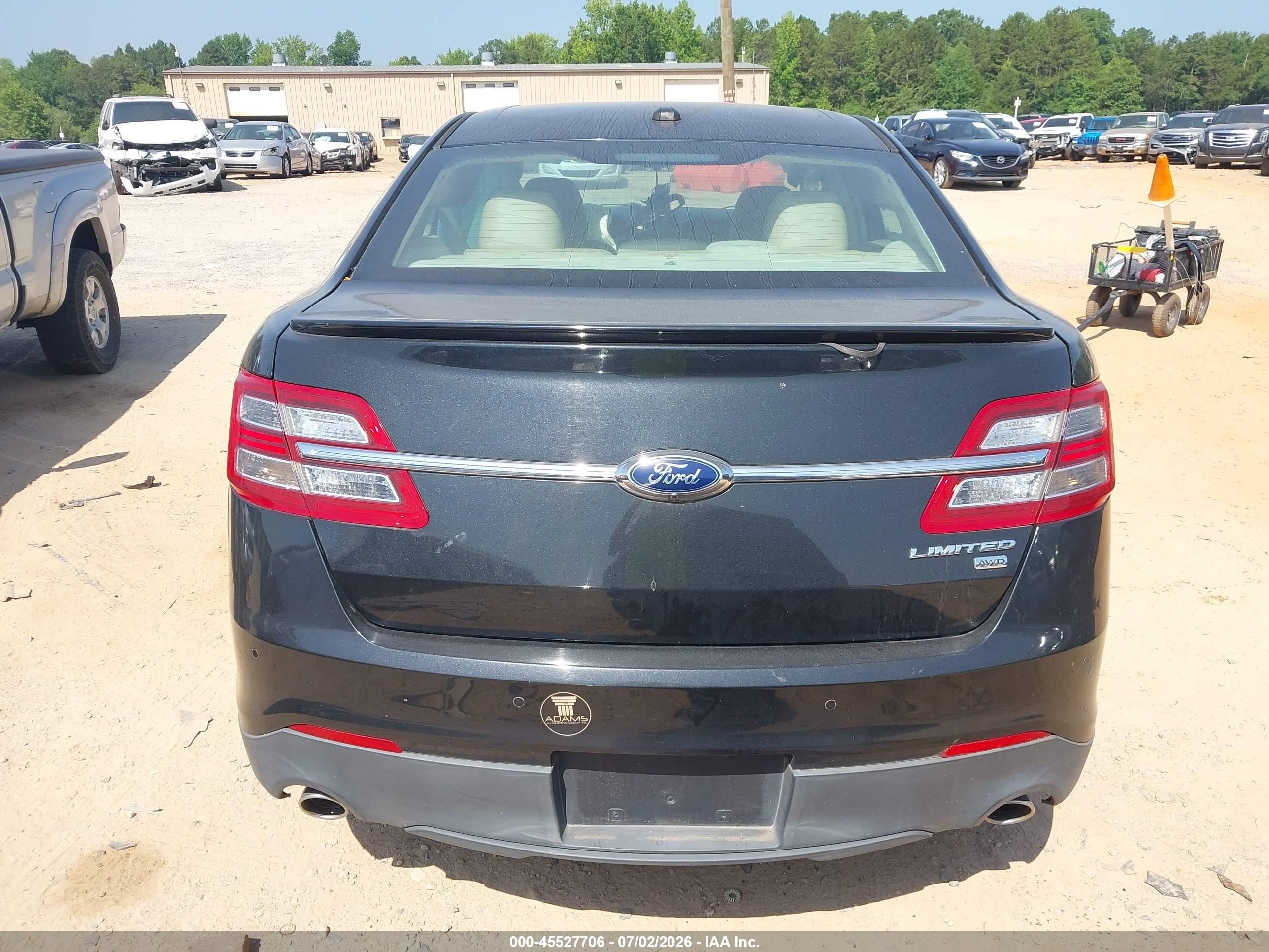 2013 Ford Taurus Limited Black vin: 1FAHP2J83DG144272
