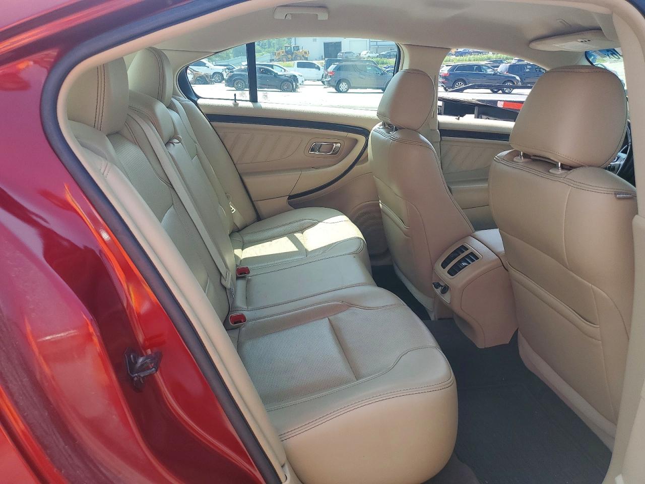 2013 Ford Taurus Limited Red vin: 1FAHP2J83DG167549