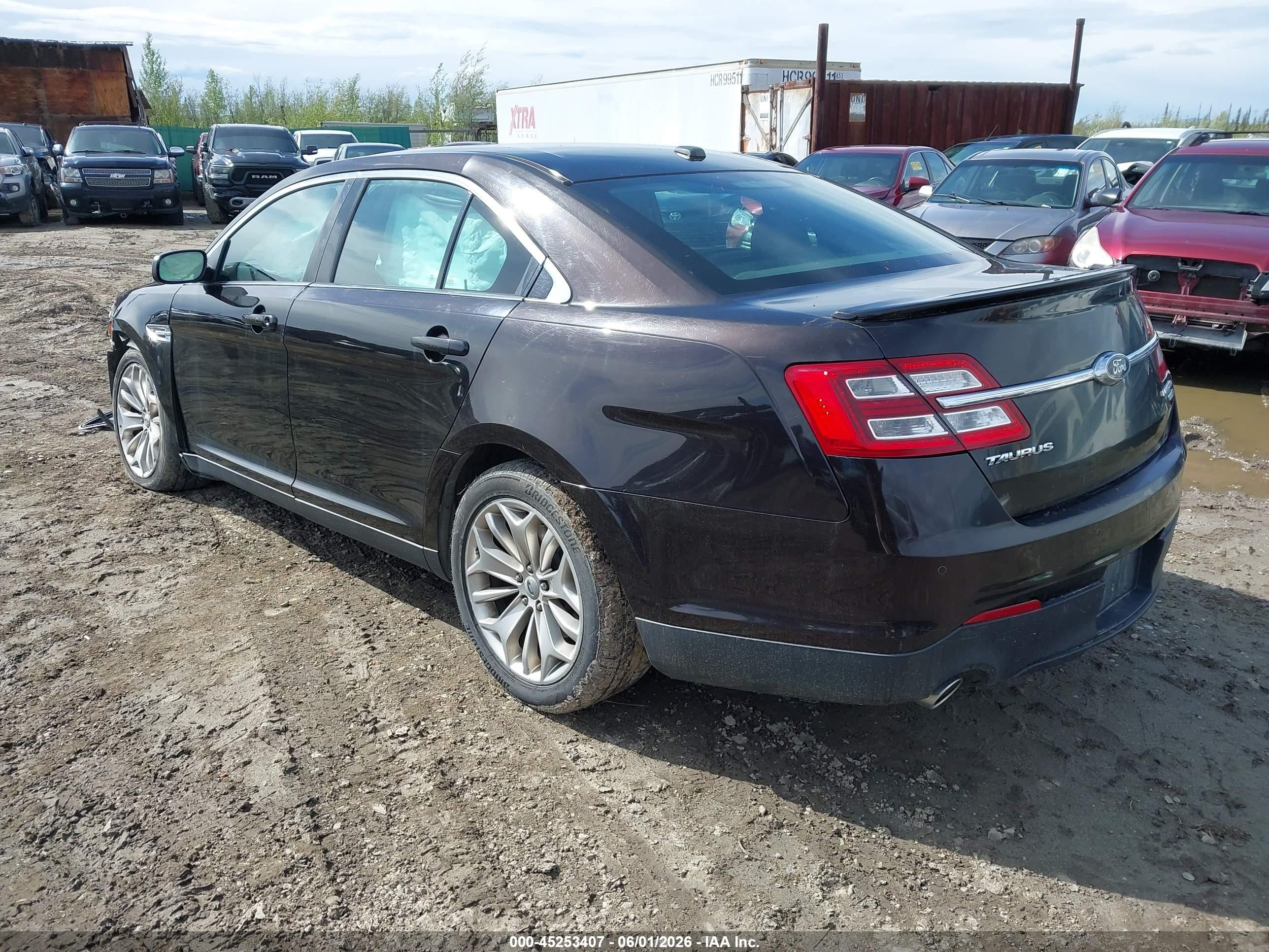 2013 Ford Taurus Limited Black vin: 1FAHP2J83DG213932